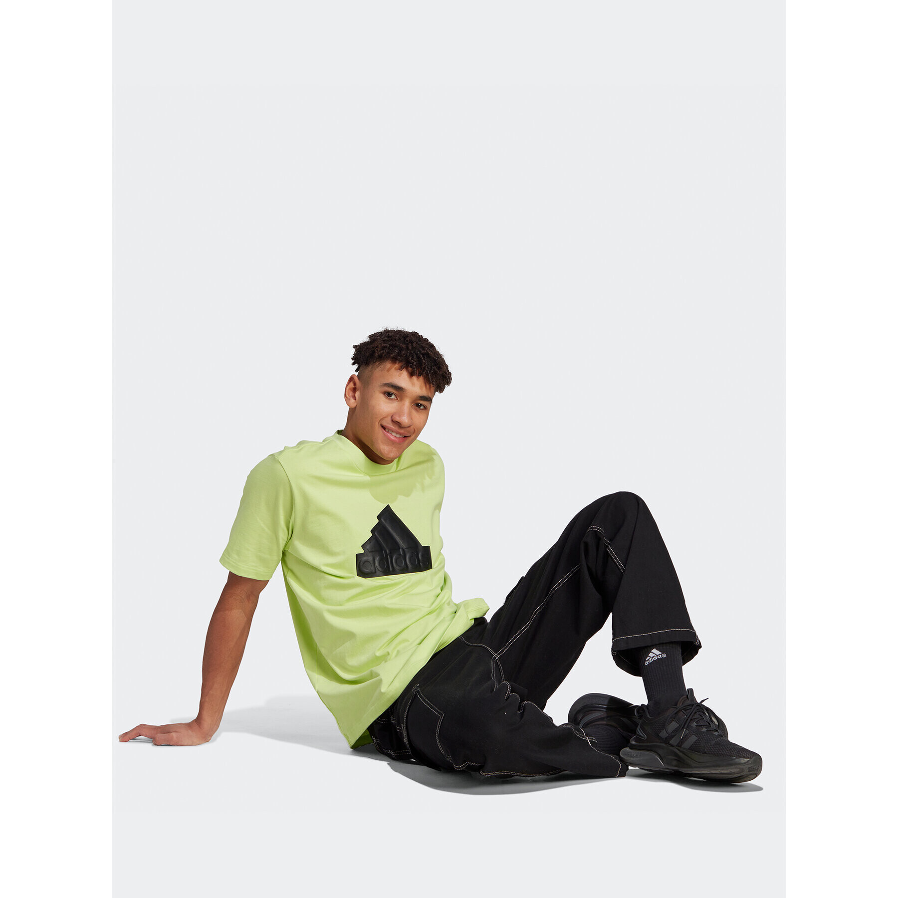 adidas Tricou IN1627 Verde Loose Fit - Pled.ro