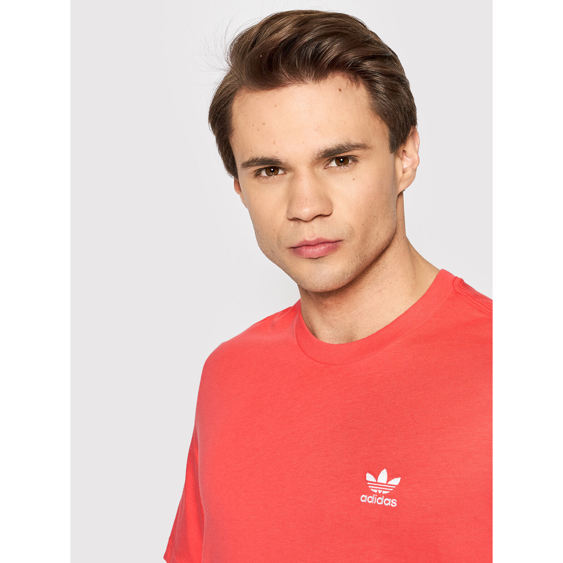 adidas Tricou Loungewear adicolor Essentials Trefoil HE9441 Portocaliu Regular Fit - Pled.ro