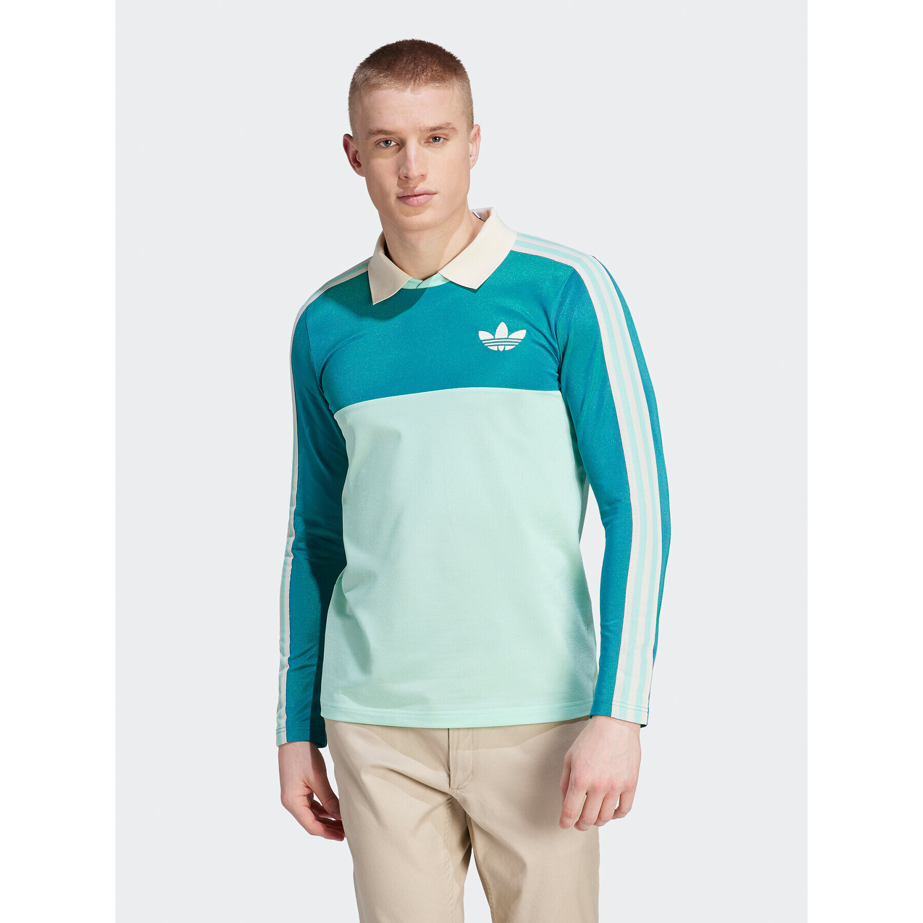 adidas Tricou polo IP6991 Verde - Pled.ro