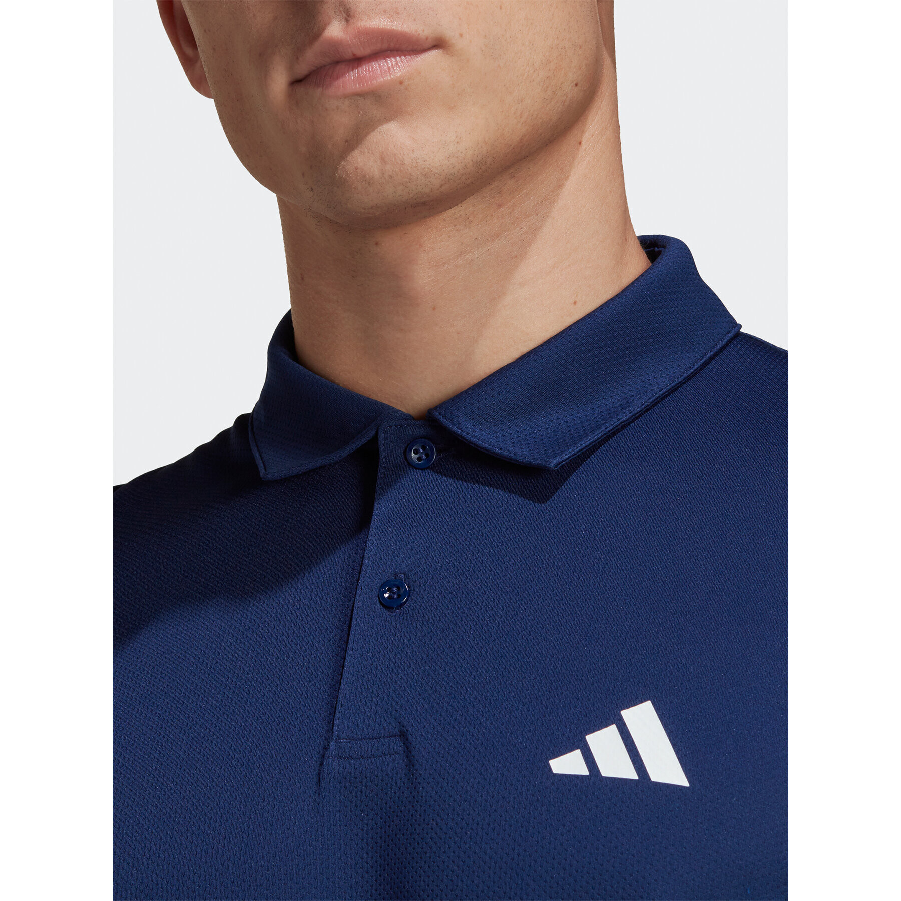 adidas Tricou polo Train Essentials Training Polo Shirt IB8104 Albastru Regular Fit - Pled.ro