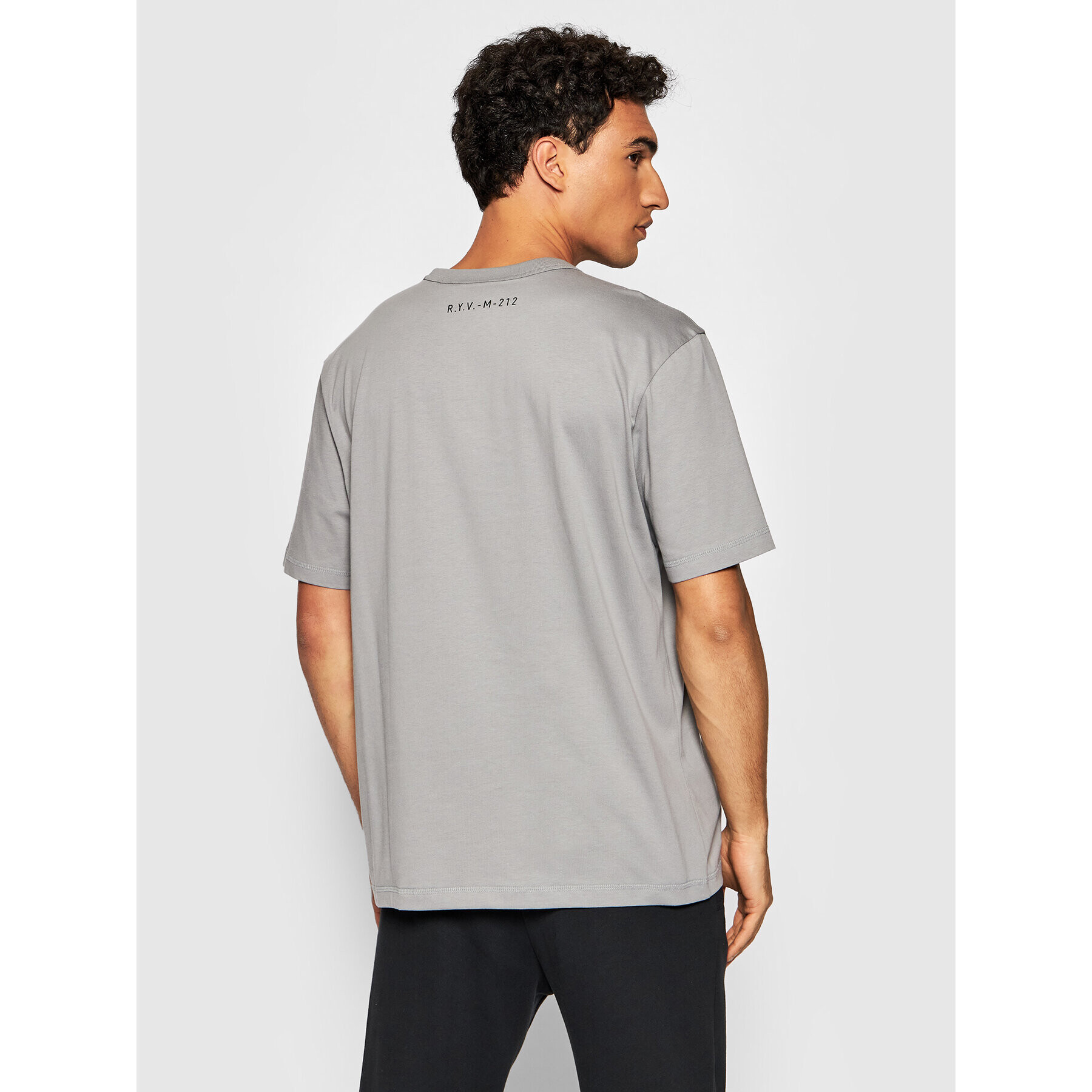 adidas Tricou R.Y.V. H11470 Gri Loose Fit - Pled.ro