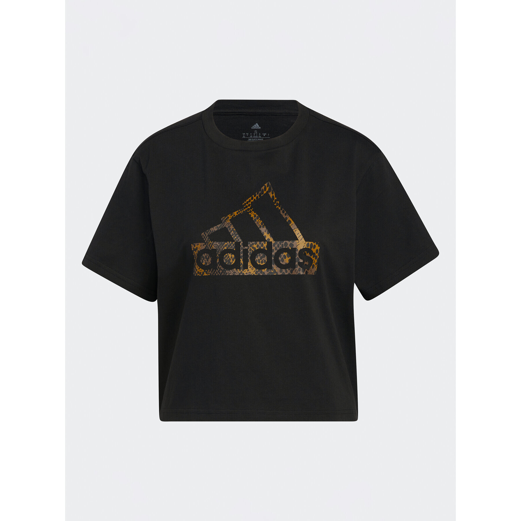 adidas Tricou Reptile Badge of Sport Graphic T-Shirt HR5317 Negru Regular Fit - Pled.ro