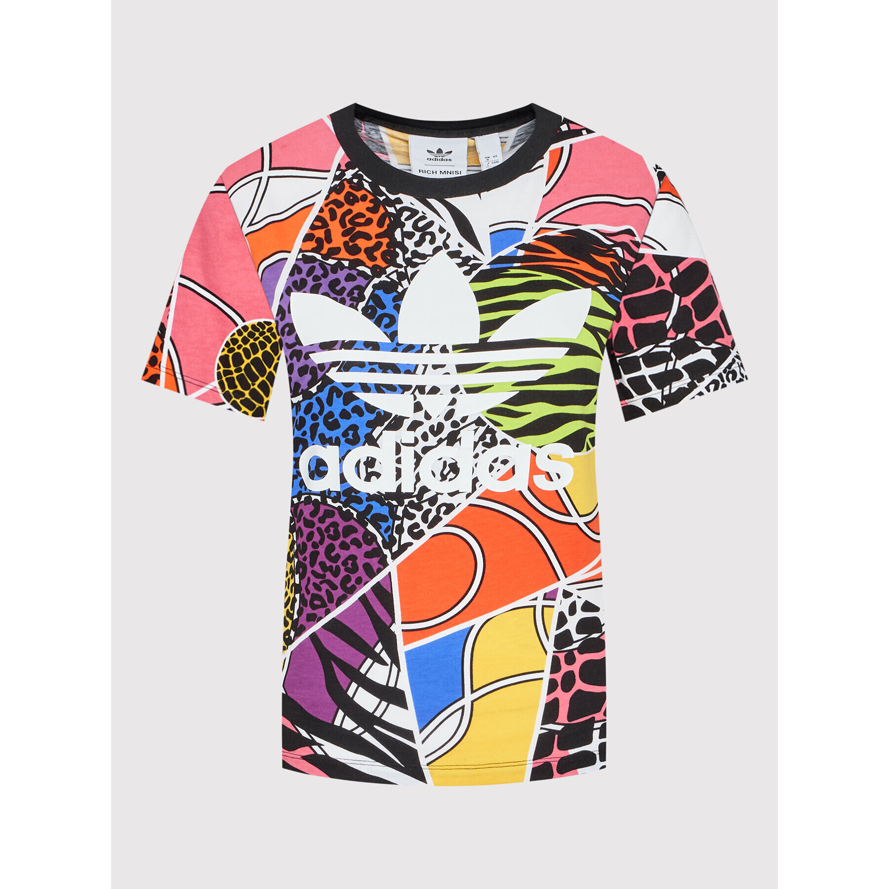 adidas Tricou RICH MNISI HC4464 Colorat Regular Fit - Pled.ro