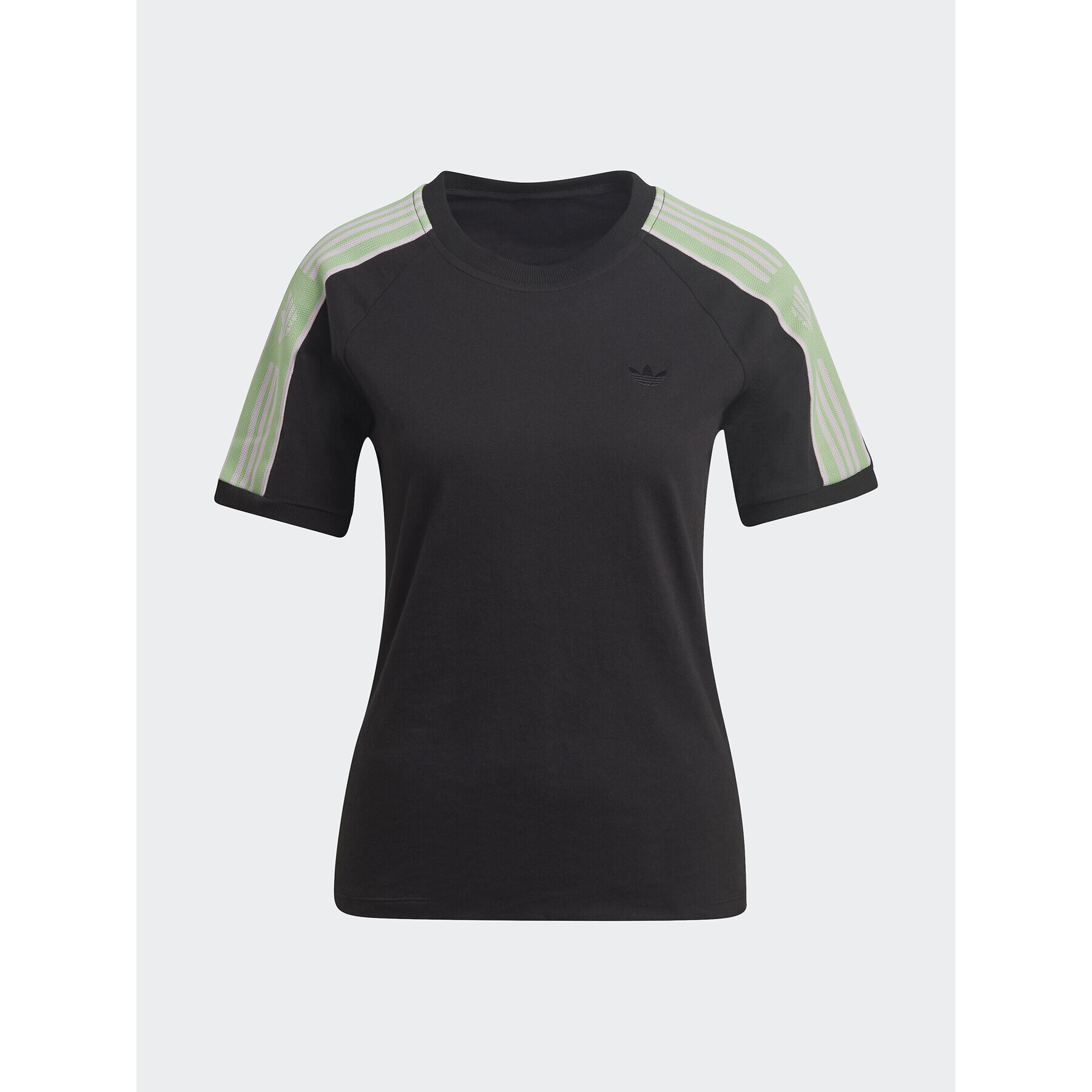 adidas Tricou Tape HL9170 Negru Regular Fit - Pled.ro