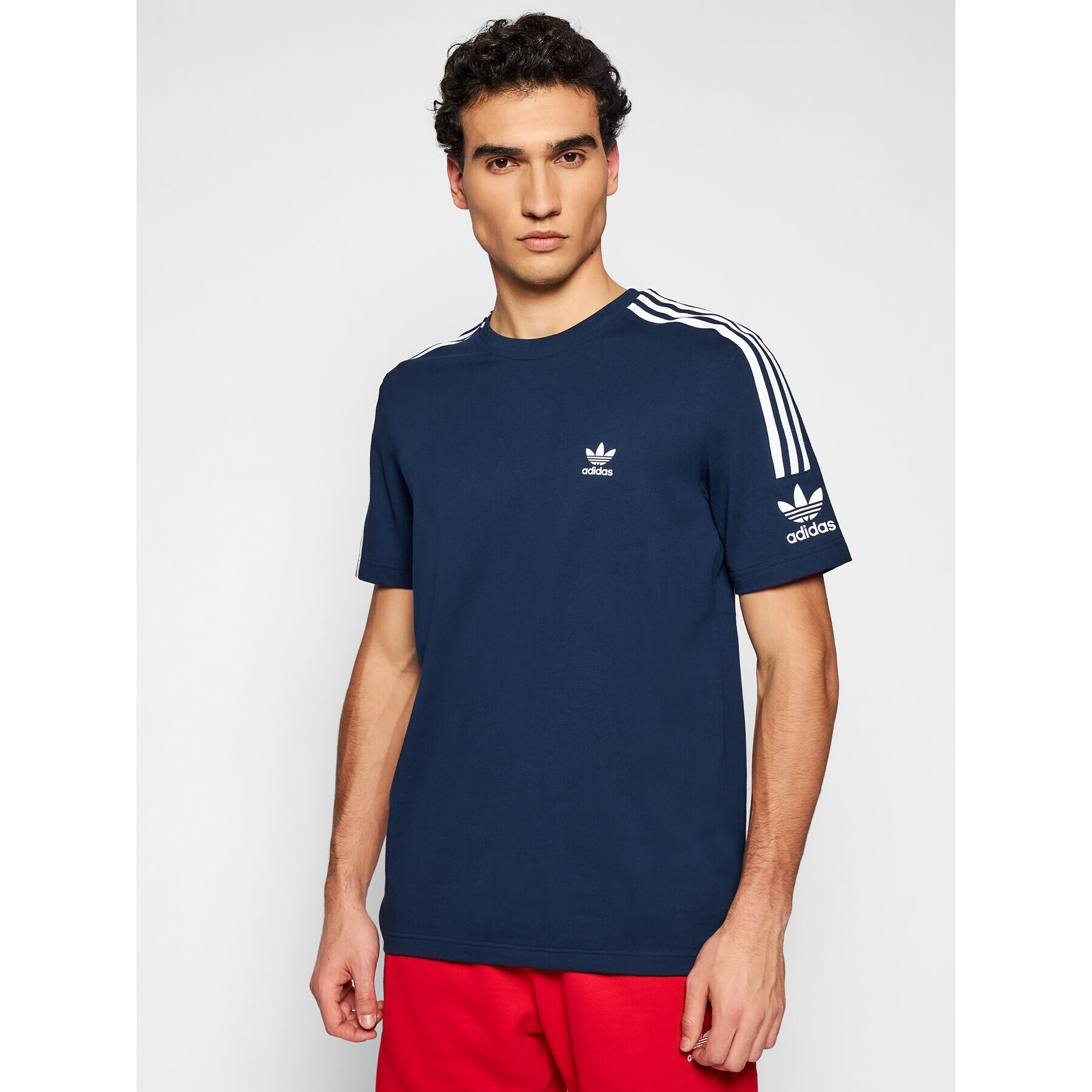 adidas Tricou Tech ED6117 Bleumarin Regular Fit - Pled.ro