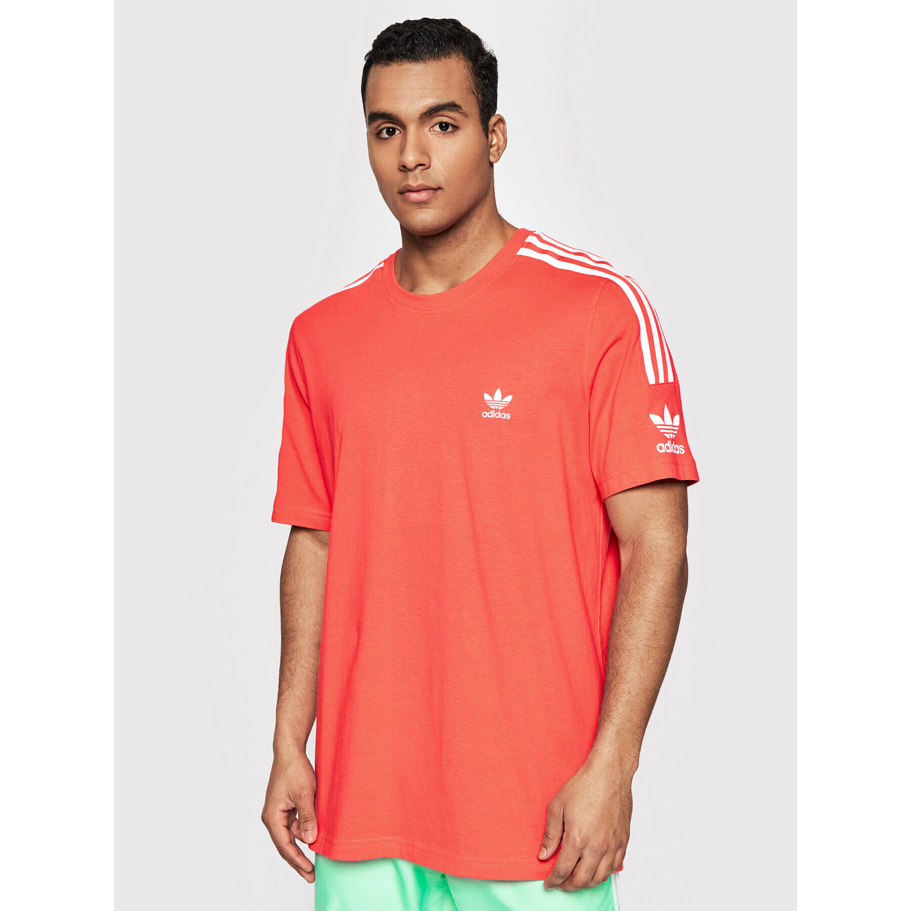 adidas Tricou Tee HC1989 Portocaliu Relaxed Fit - Pled.ro