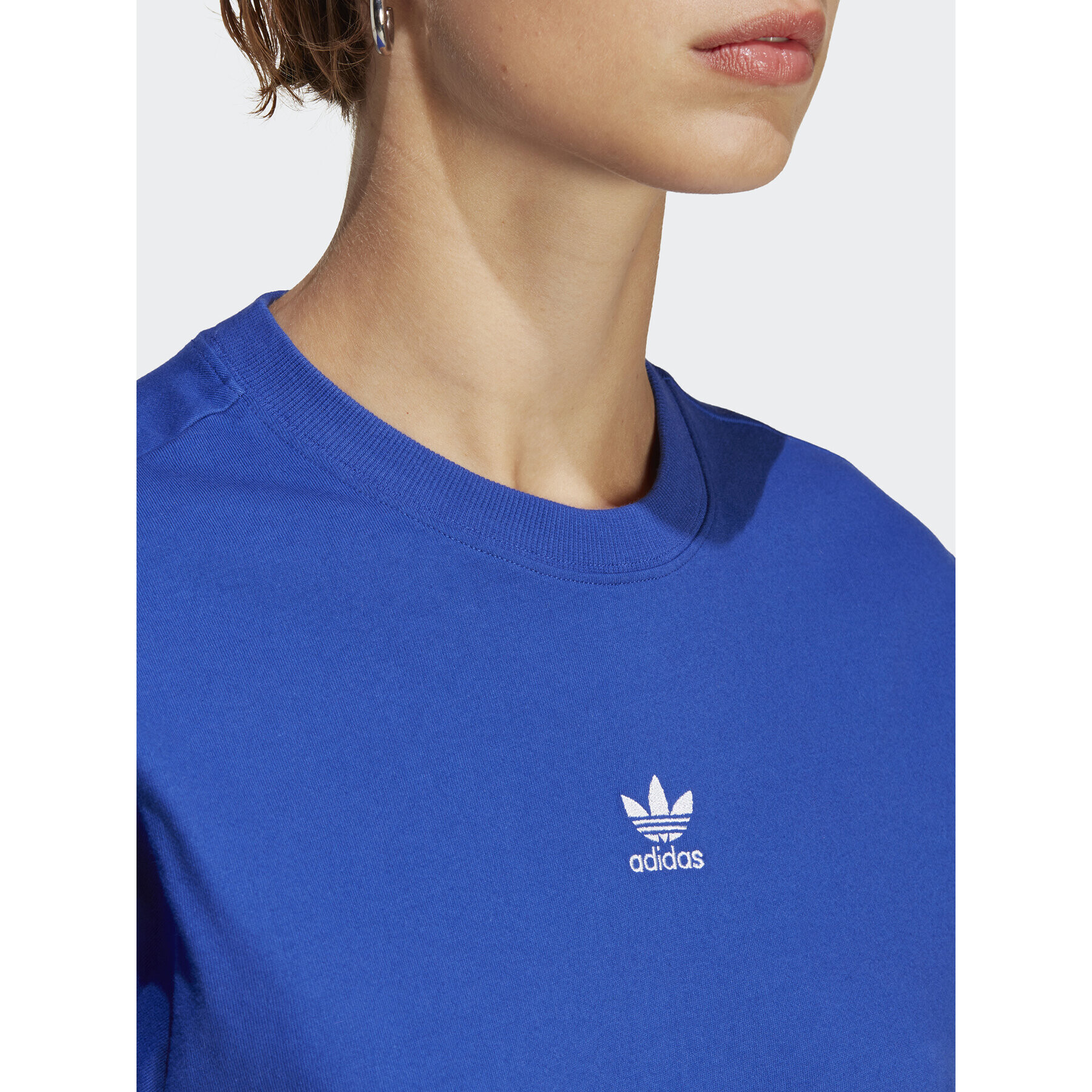 adidas Tricou Tee IC1830 Bleumarin Regular Fit - Pled.ro