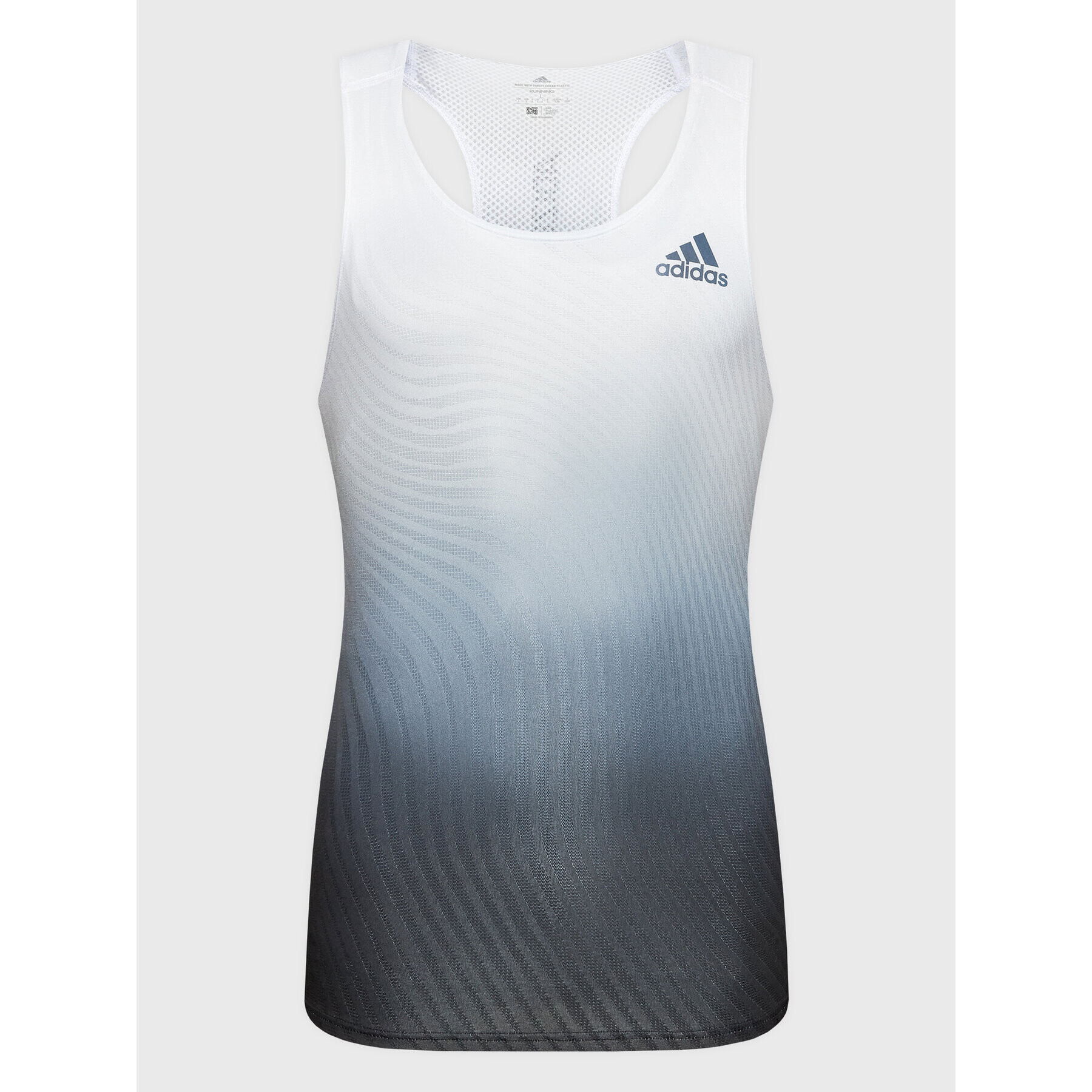 adidas Tricou tehnic adizero Engineered HA3691 Gri Slim Fit - Pled.ro