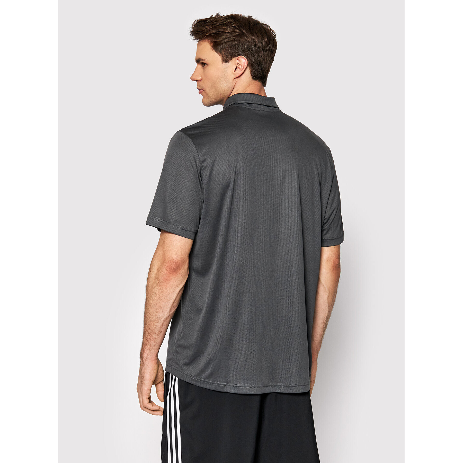 adidas Tricou tehnic Aeroready Designed To Move Sport H30285 Gri Regular Fit - Pled.ro