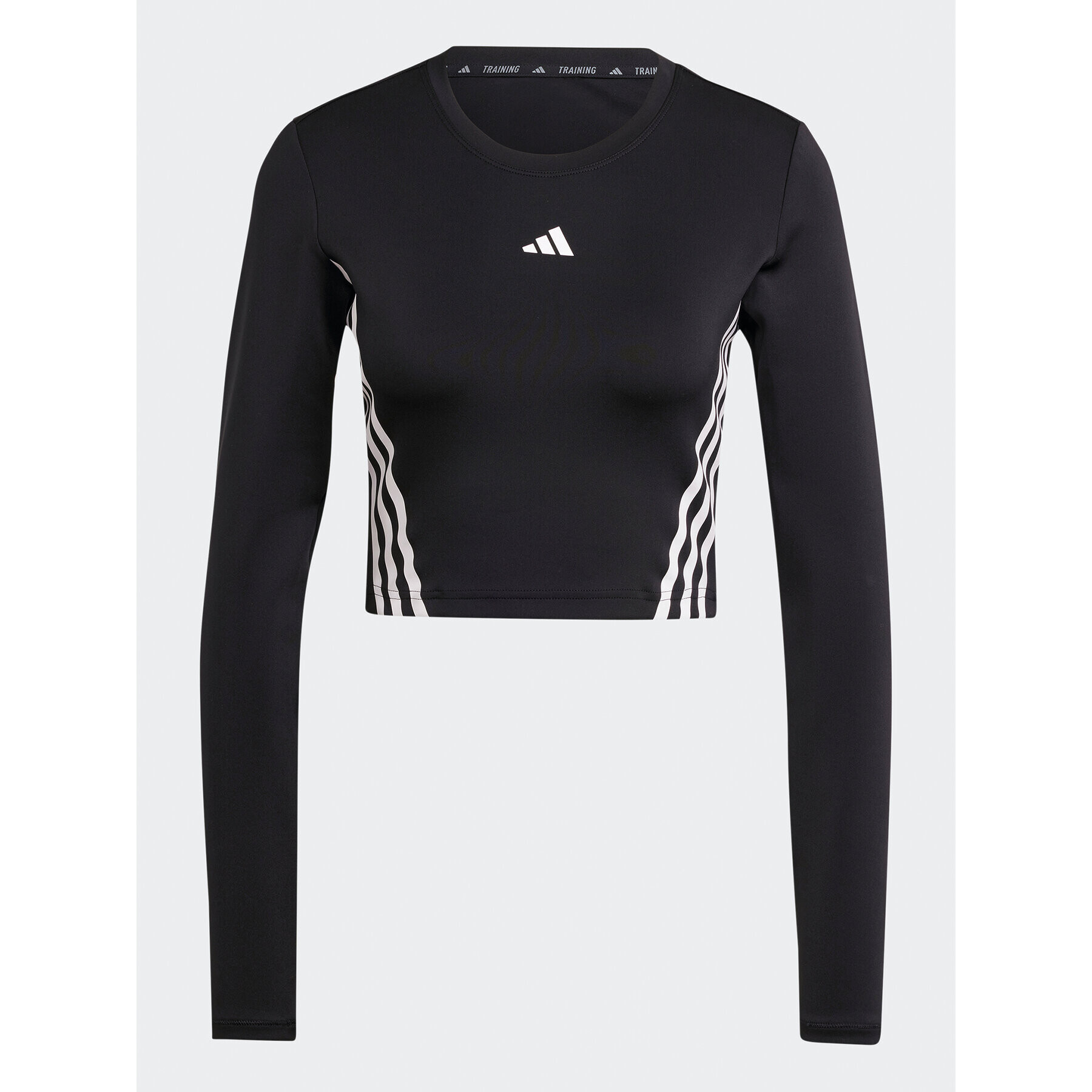 adidas Tricou tehnic AEROREADY Hyperglam IL6972 Negru Tight Fit - Pled.ro