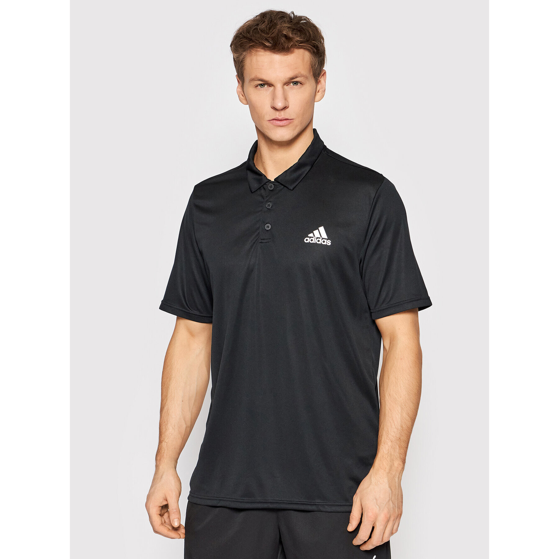 adidas Tricou tehnic Aeroredy Designed To Move Sport GM2134 Negru Regular Fit - Pled.ro