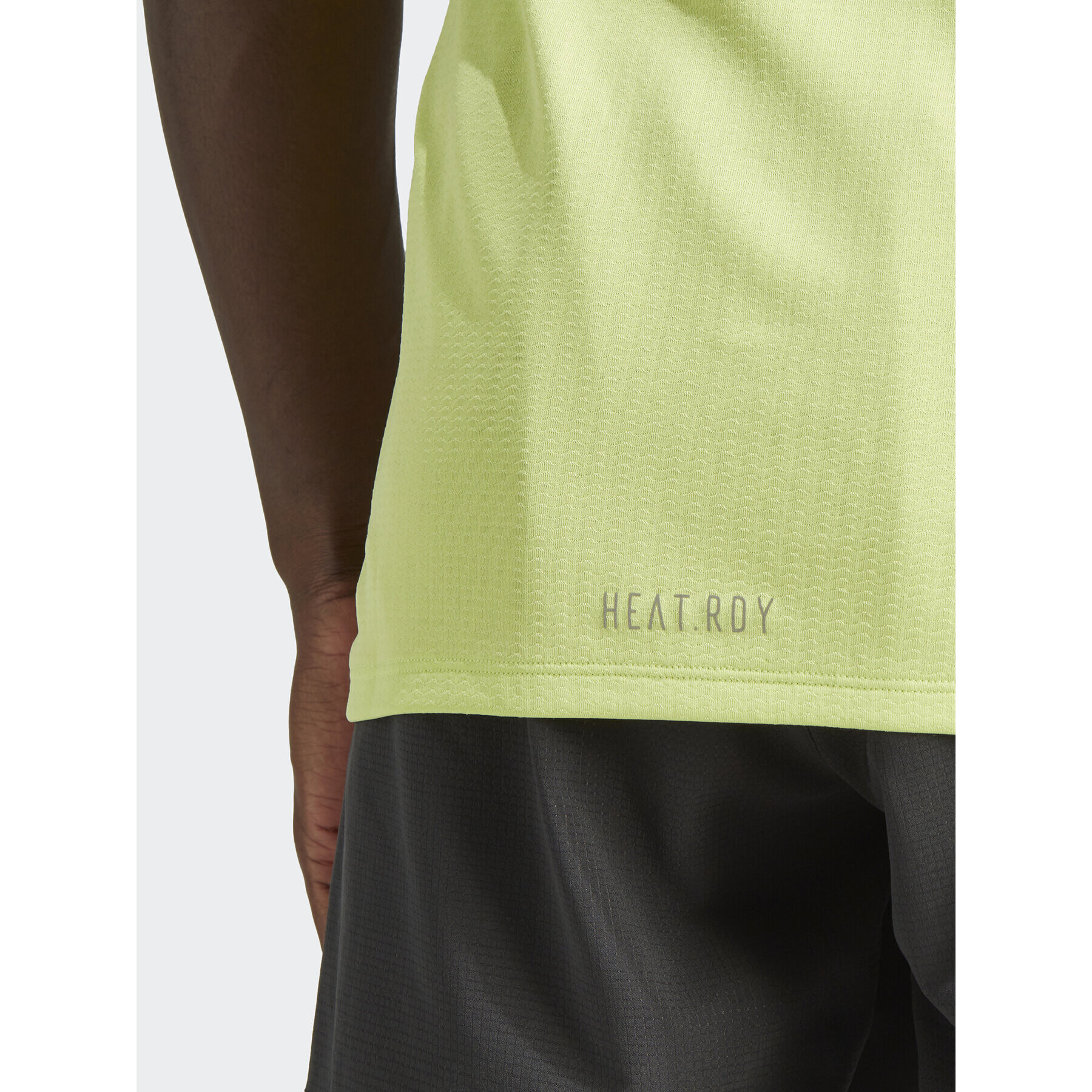 adidas Tricou tehnic Designed 4 Training HEAT.RDY HIIT Training IM1120 Verde Slim Fit - Pled.ro