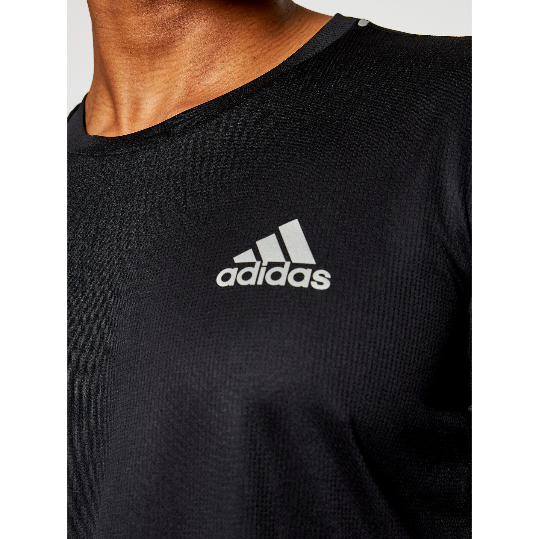 adidas Performance adidas Tricou tehnic P. Blue Tee GN5707 Negru Standard Fit - Pled.ro