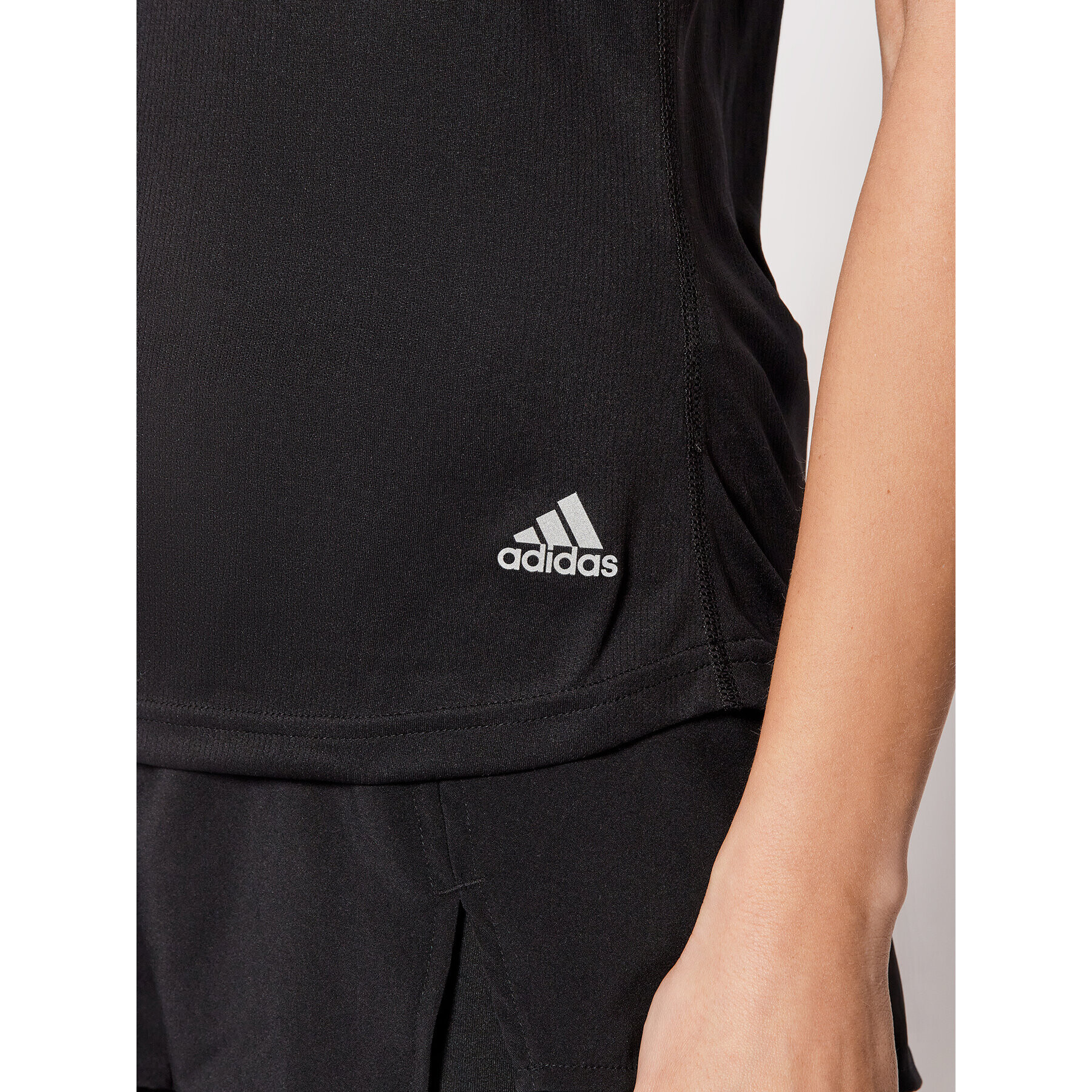 adidas Tricou tehnic Run It FL7802 Negru Regular Fit - Pled.ro