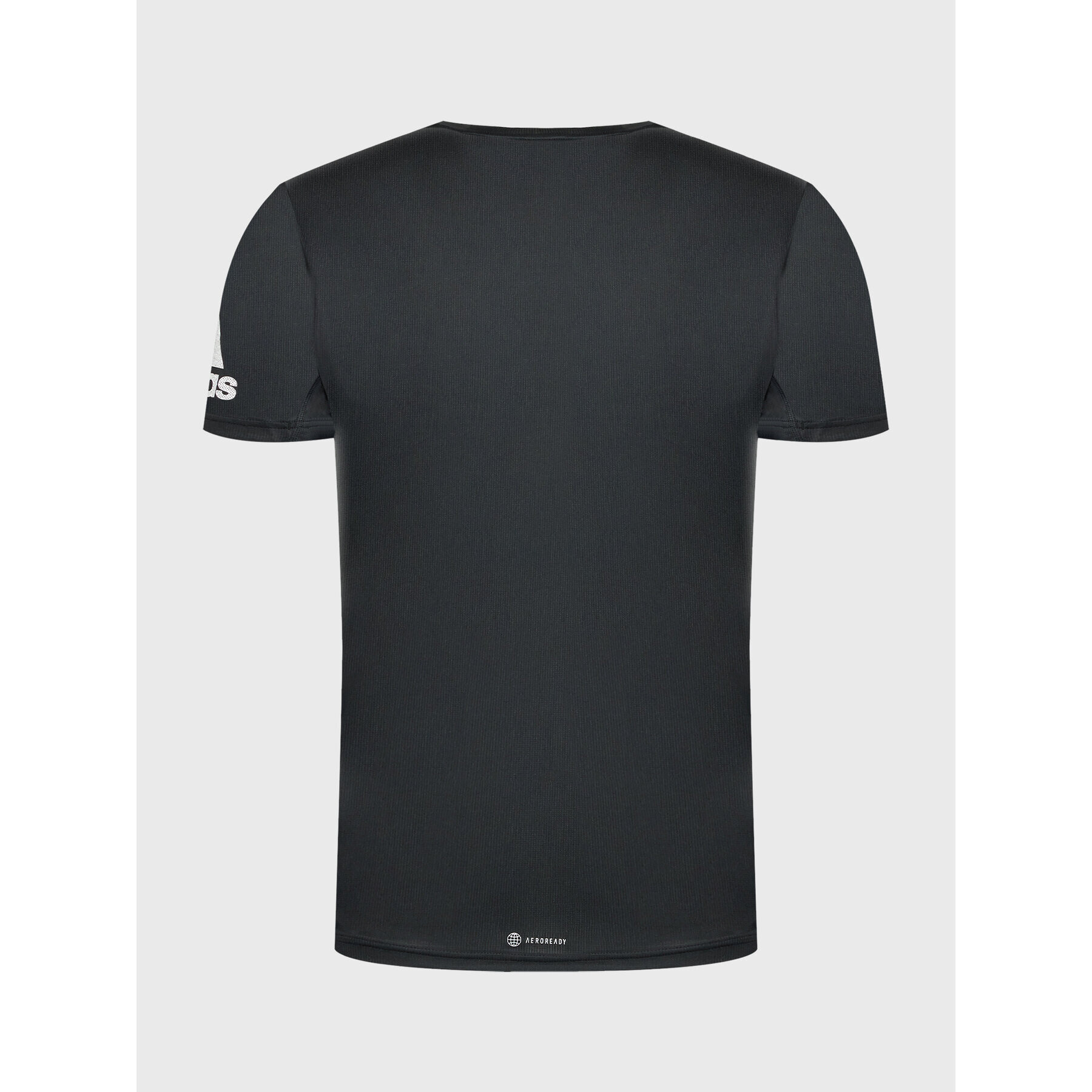 adidas Tricou tehnic Run It HB7470 Negru Regular Fit - Pled.ro