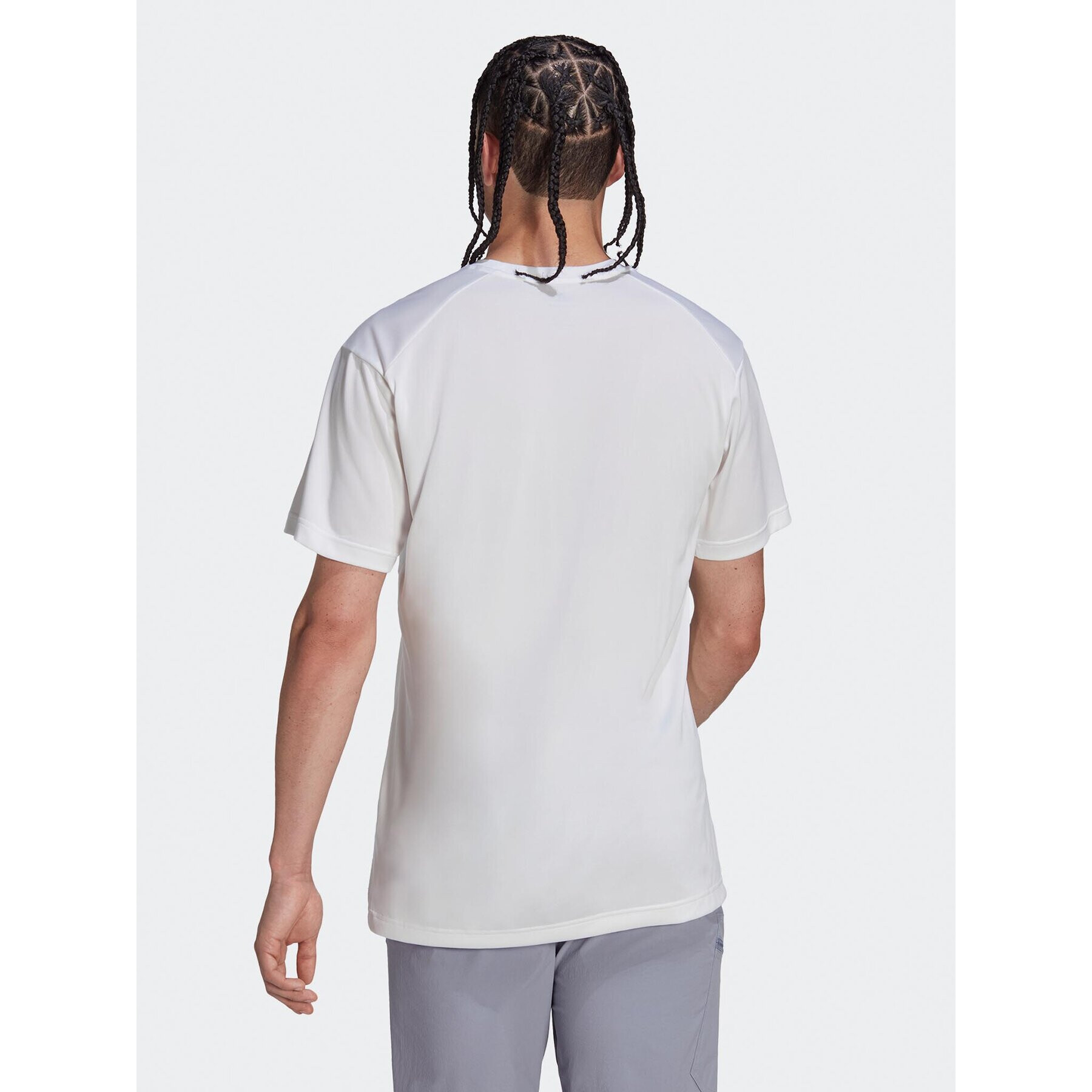 adidas Tricou Terrex Multi T-Shirt HM4047 Alb Regular Fit - Pled.ro