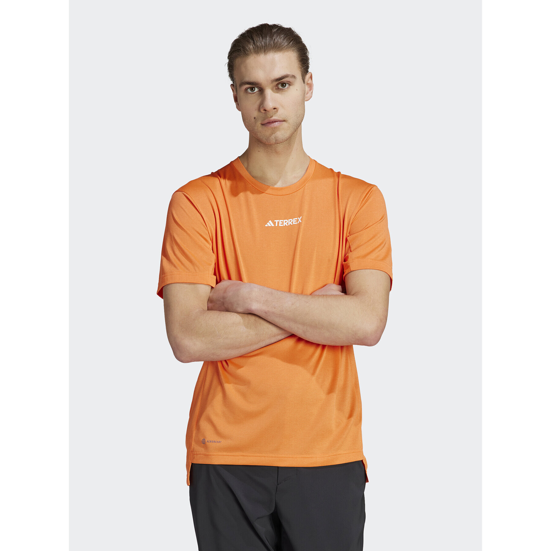 adidas Tricou Terrex Multi T-Shirt HZ6259 Portocaliu Regular Fit - Pled.ro