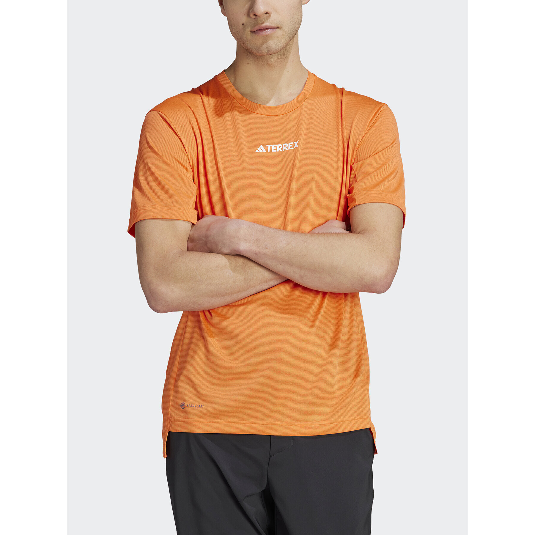 adidas Tricou Terrex Multi T-Shirt HZ6259 Portocaliu Regular Fit - Pled.ro