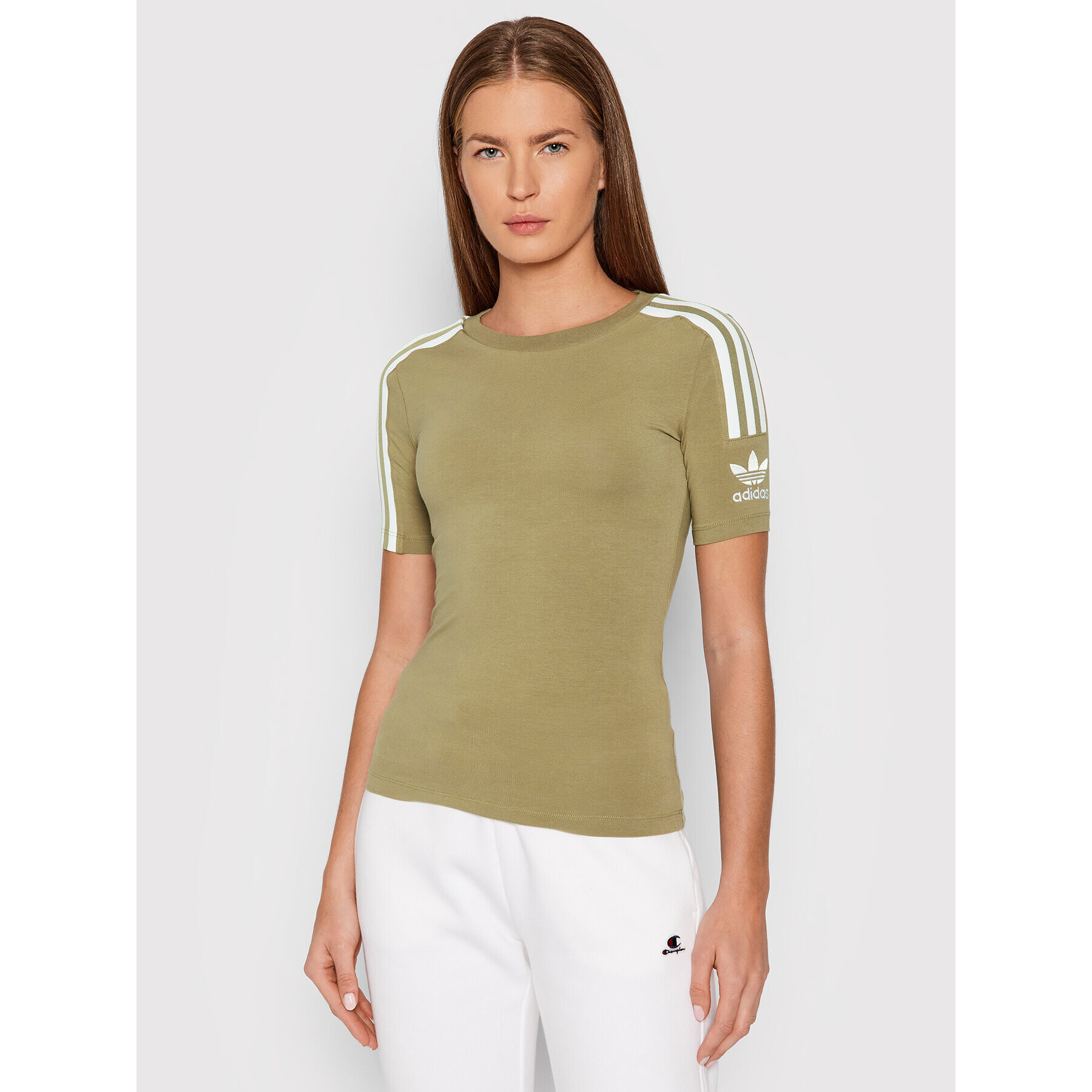 adidas Tricou Tight H33544 Verde Extra Slim Fit - Pled.ro