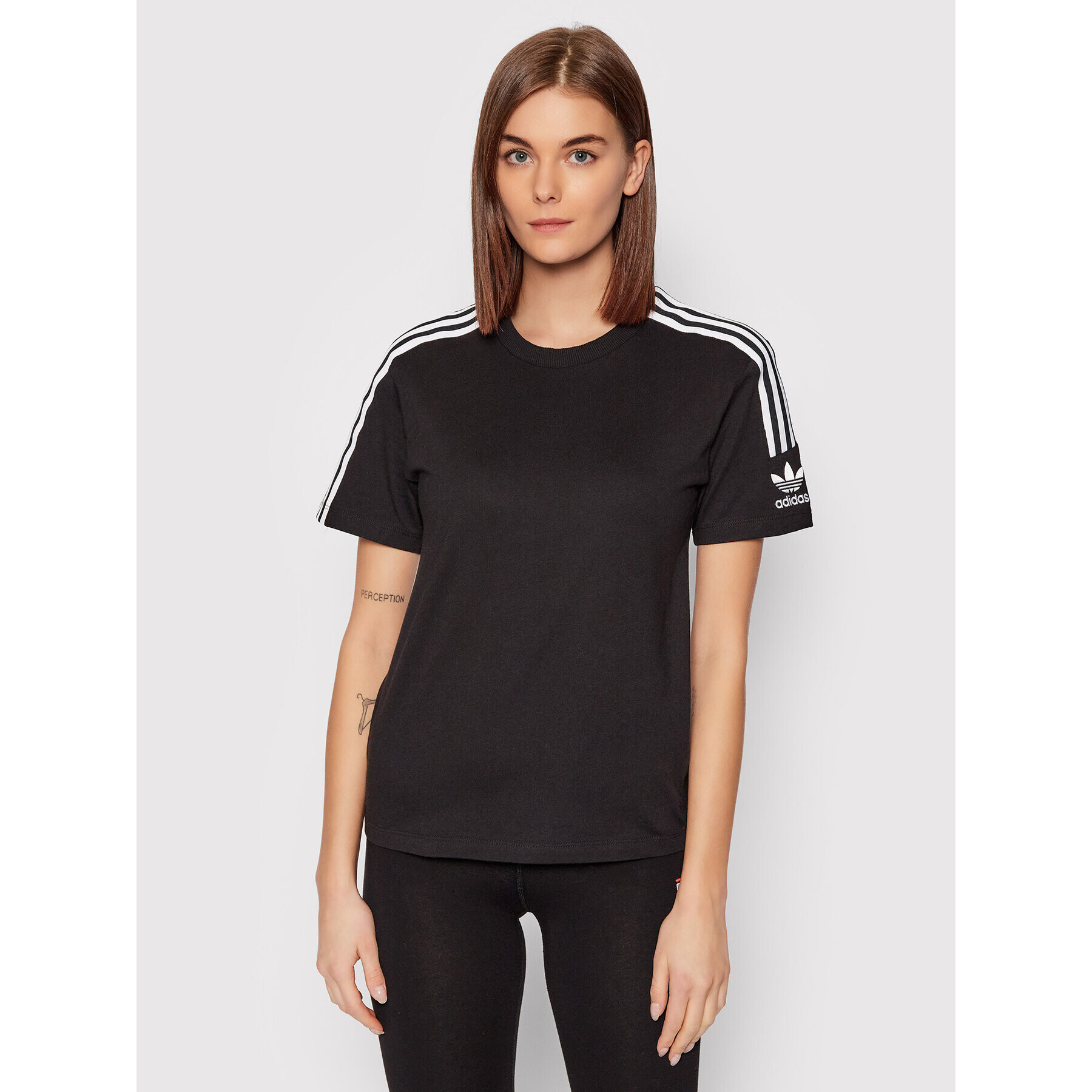 adidas Tricou Tight Tee HF7457 Negru Regular Fit - Pled.ro