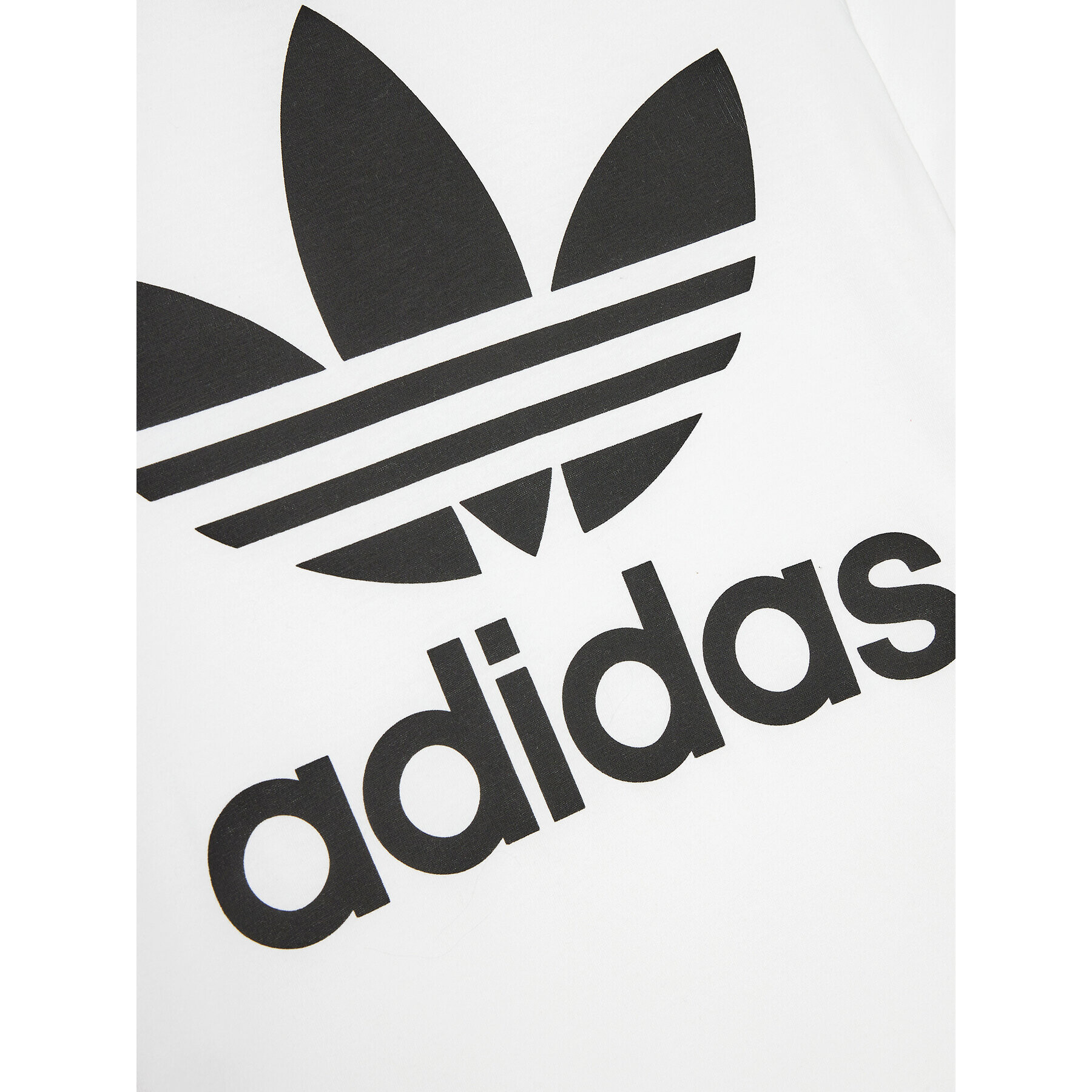 adidas Tricou Trefoil DV2904 Alb Regular Fit - Pled.ro