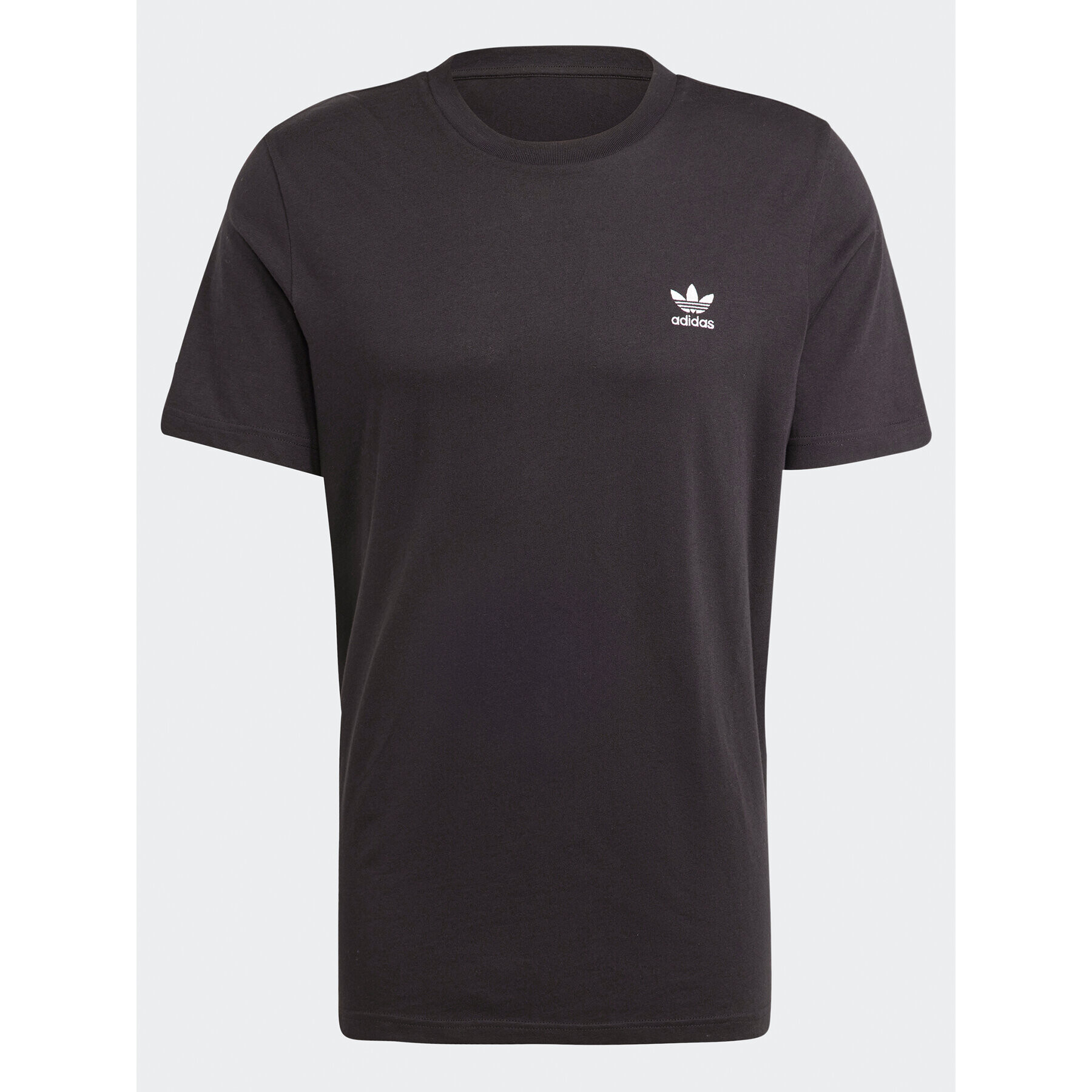 adidas Tricou Trefoil Essentials IA4873 Negru Regular Fit - Pled.ro