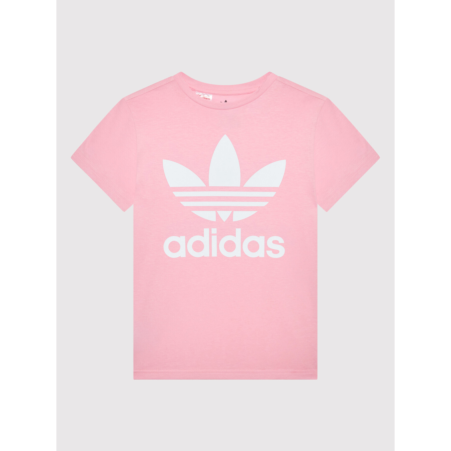 adidas Tricou Trefoil HC9585 Roz Regular Fit - Pled.ro