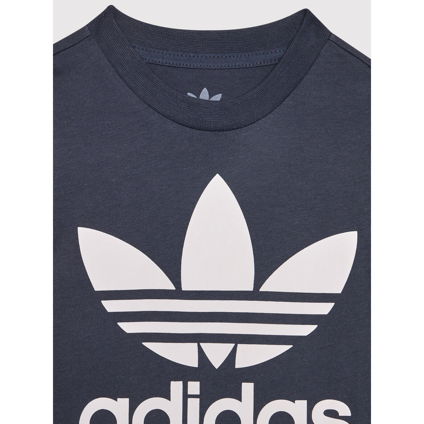 adidas Tricou Trefoil HE2190 Bleumarin Regular Fit - Pled.ro