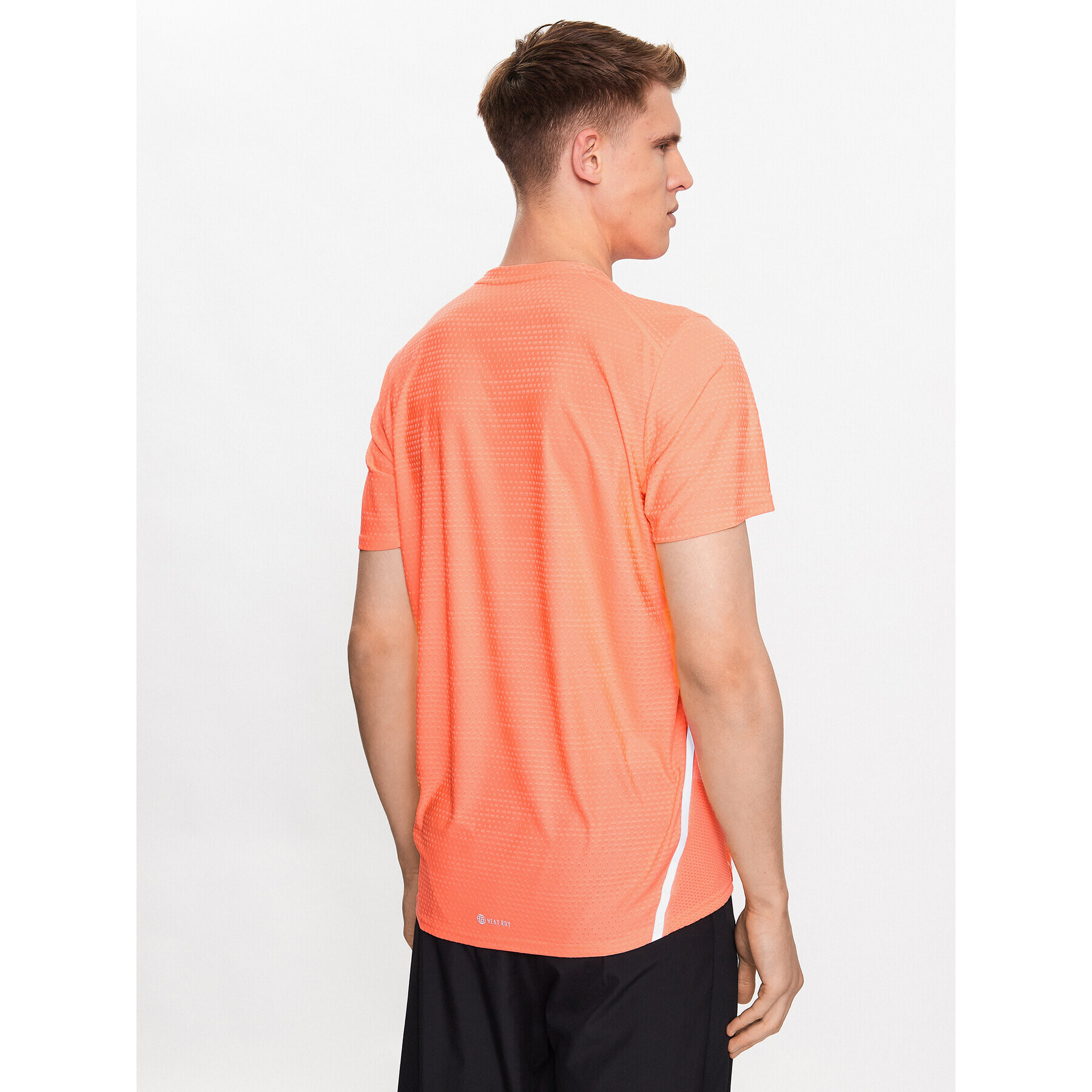 adidas Tricou Win Confidence Running HEAT.RDY T-Shirt IB7381 Portocaliu Regular Fit - Pled.ro