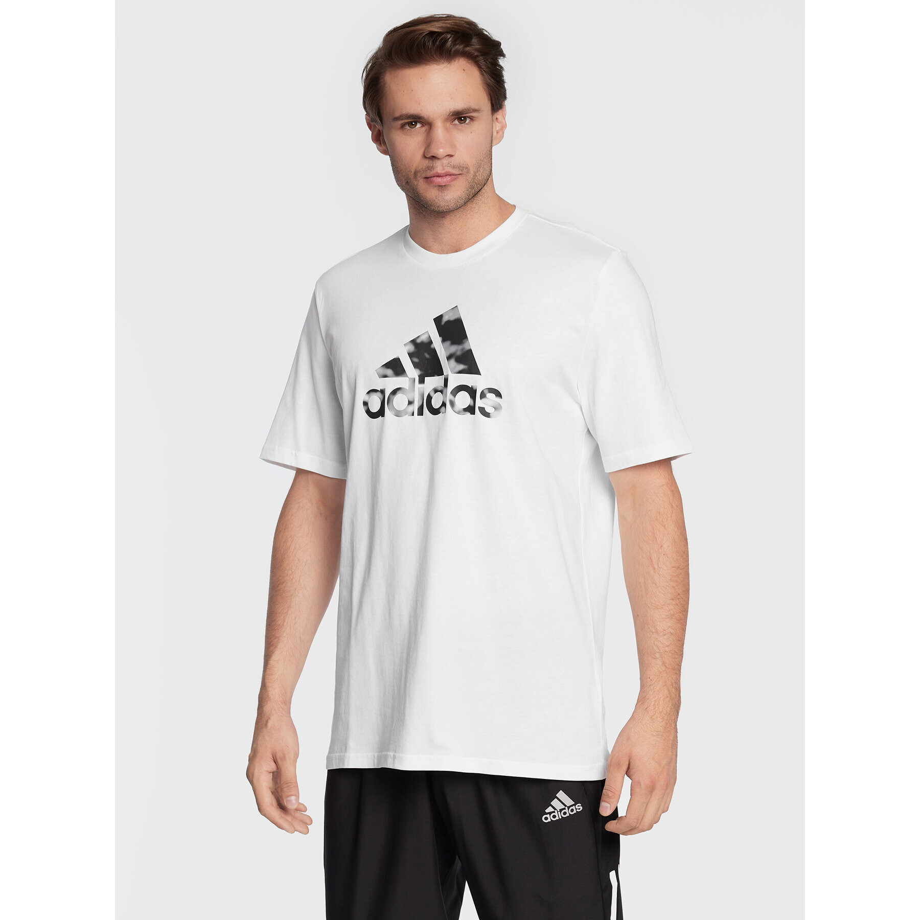 adidas Tricou World Of Accessories HK9194 Alb Regular Fit - Pled.ro