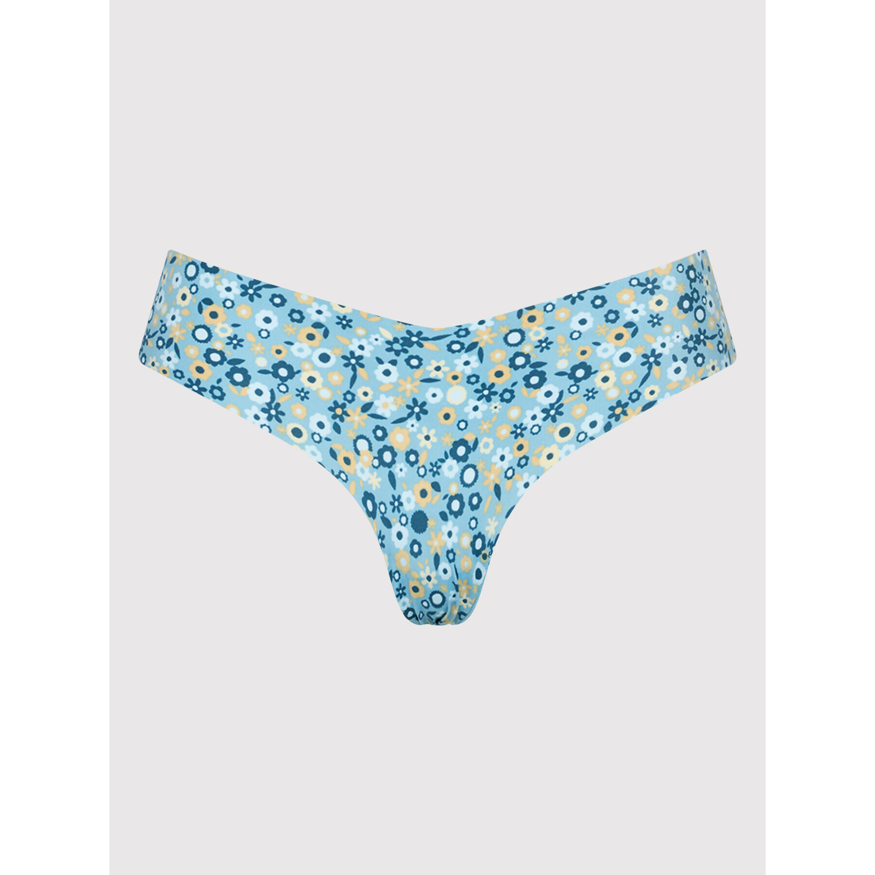 aerie Set 3 perechi de chiloți tanga 077-8445-7357 Albastru - Pled.ro