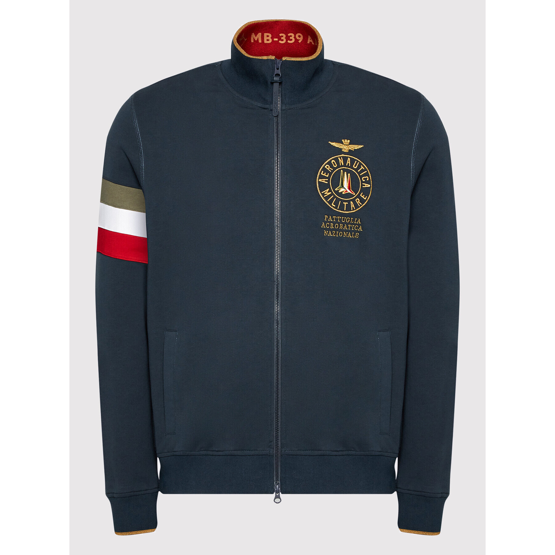 Aeronautica Militare Bluză 221FE1674F419 Bleumarin Regular Fit - Pled.ro