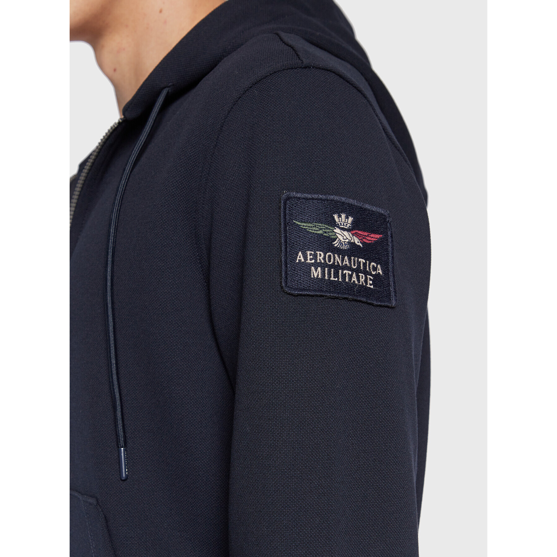 Aeronautica Militare Bluză 222FE1705F470 Bleumarin Regular Fit - Pled.ro