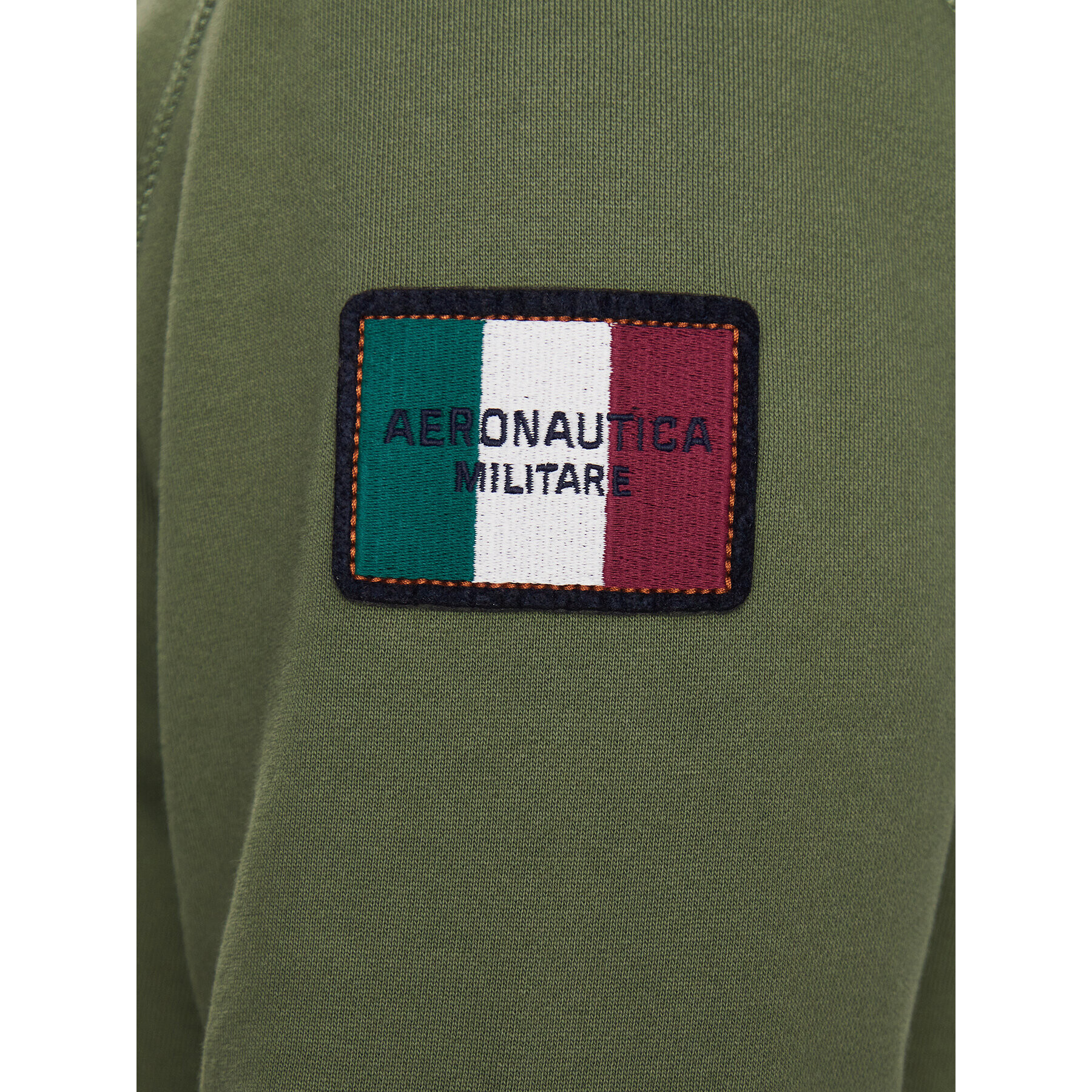 Aeronautica Militare Bluză 231FE1783F488 Verde Regular Fit - Pled.ro