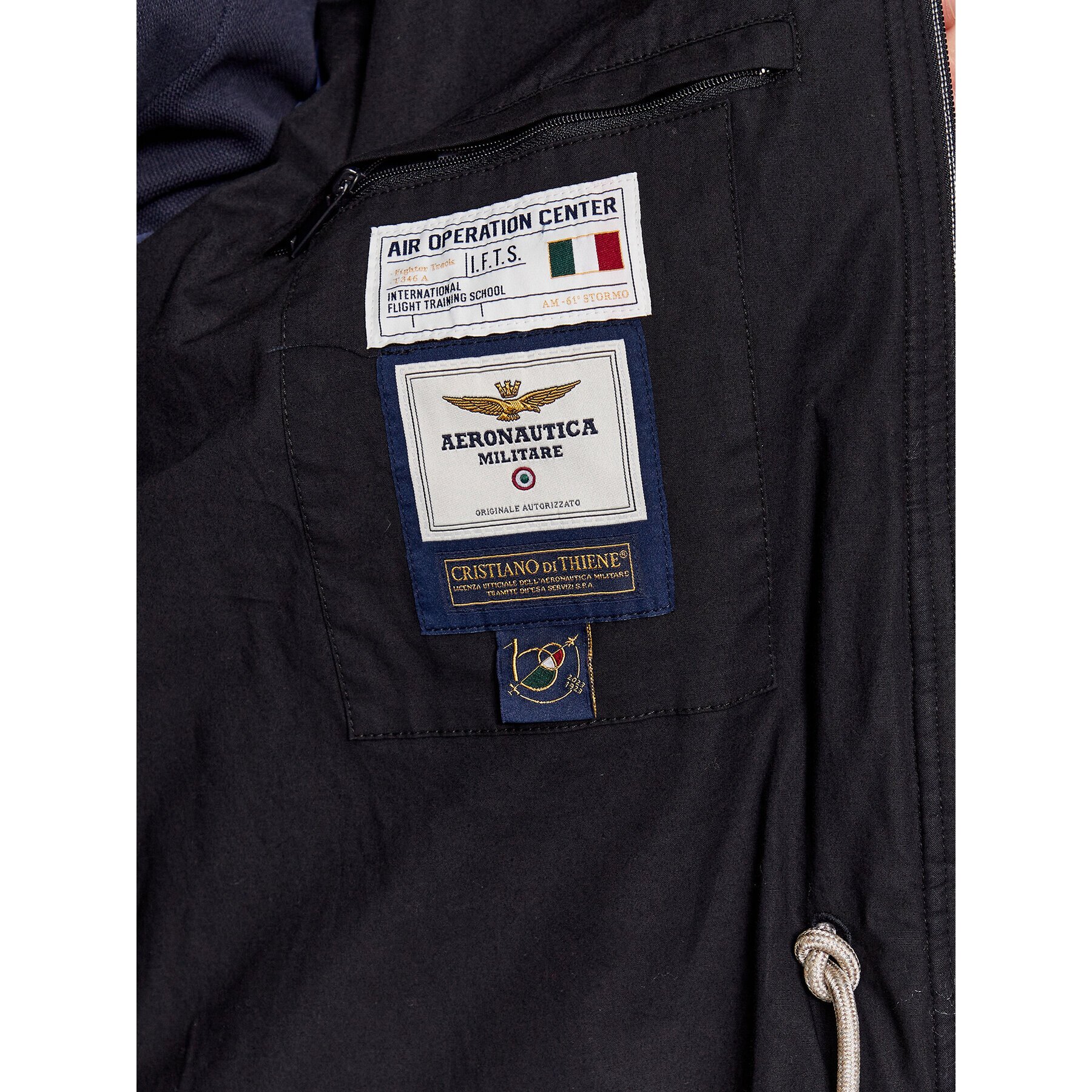 Aeronautica Militare Geacă 231AB2058CT3065 Bleumarin Regular Fit - Pled.ro