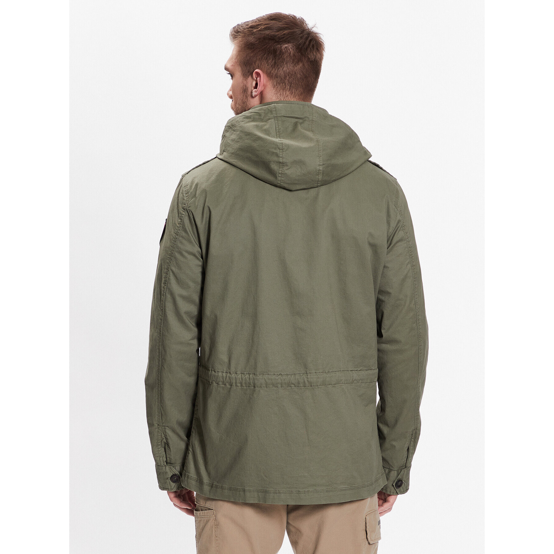 Aeronautica Militare Geacă 231AB2063CT3013 Verde Regular Fit - Pled.ro