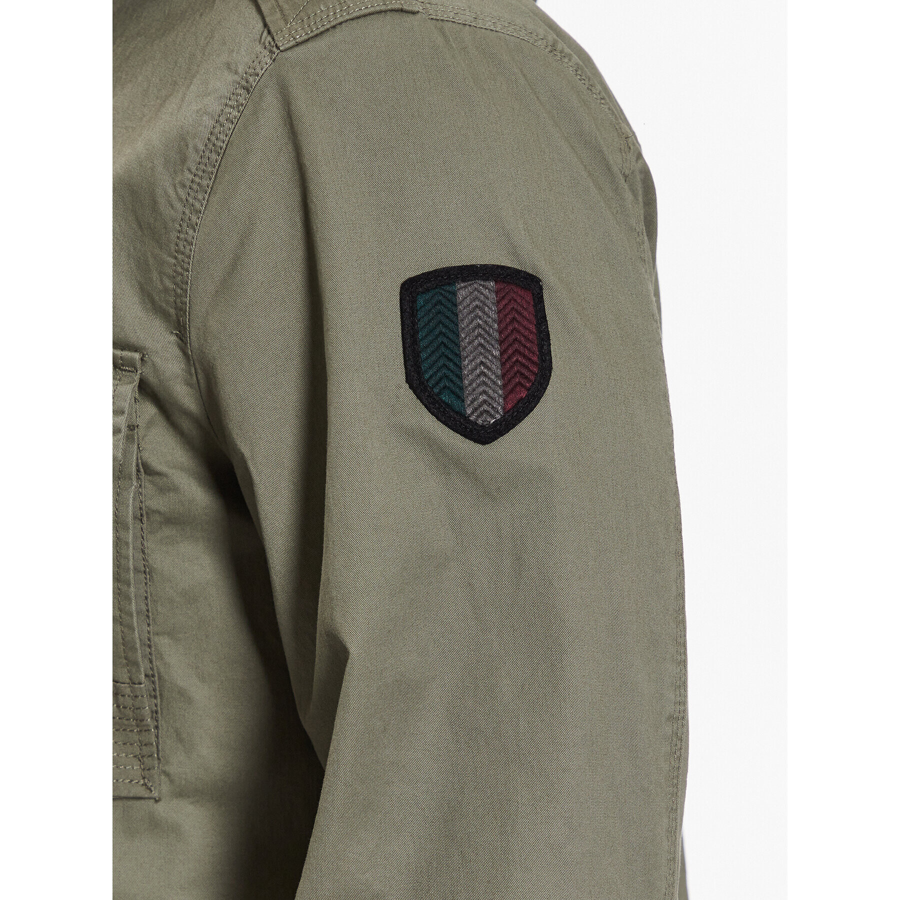 Aeronautica Militare Geacă 231AB2063CT3013 Verde Regular Fit - Pled.ro