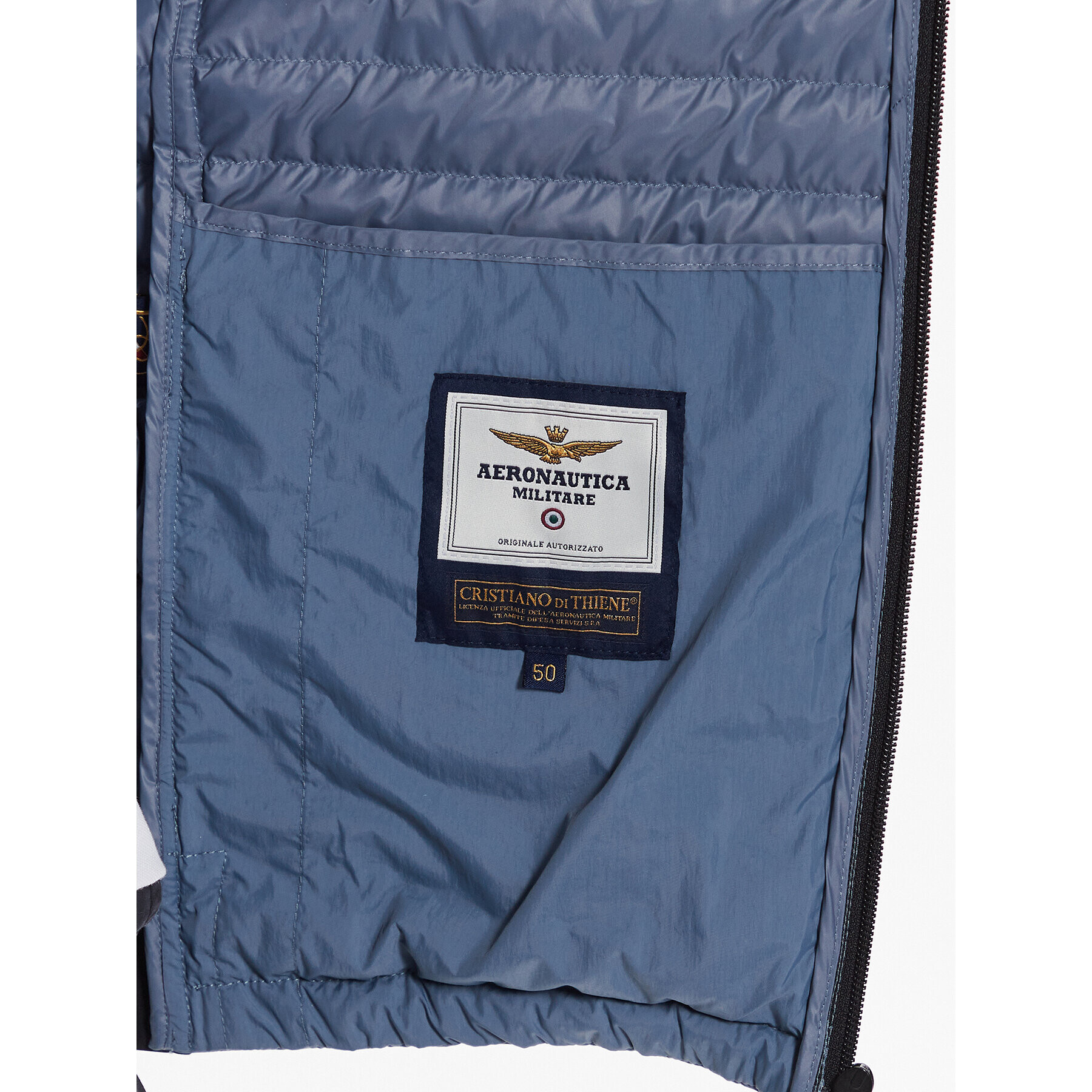 Aeronautica Militare Geacă 231AB2065CT3077 Albastru Regular Fit - Pled.ro