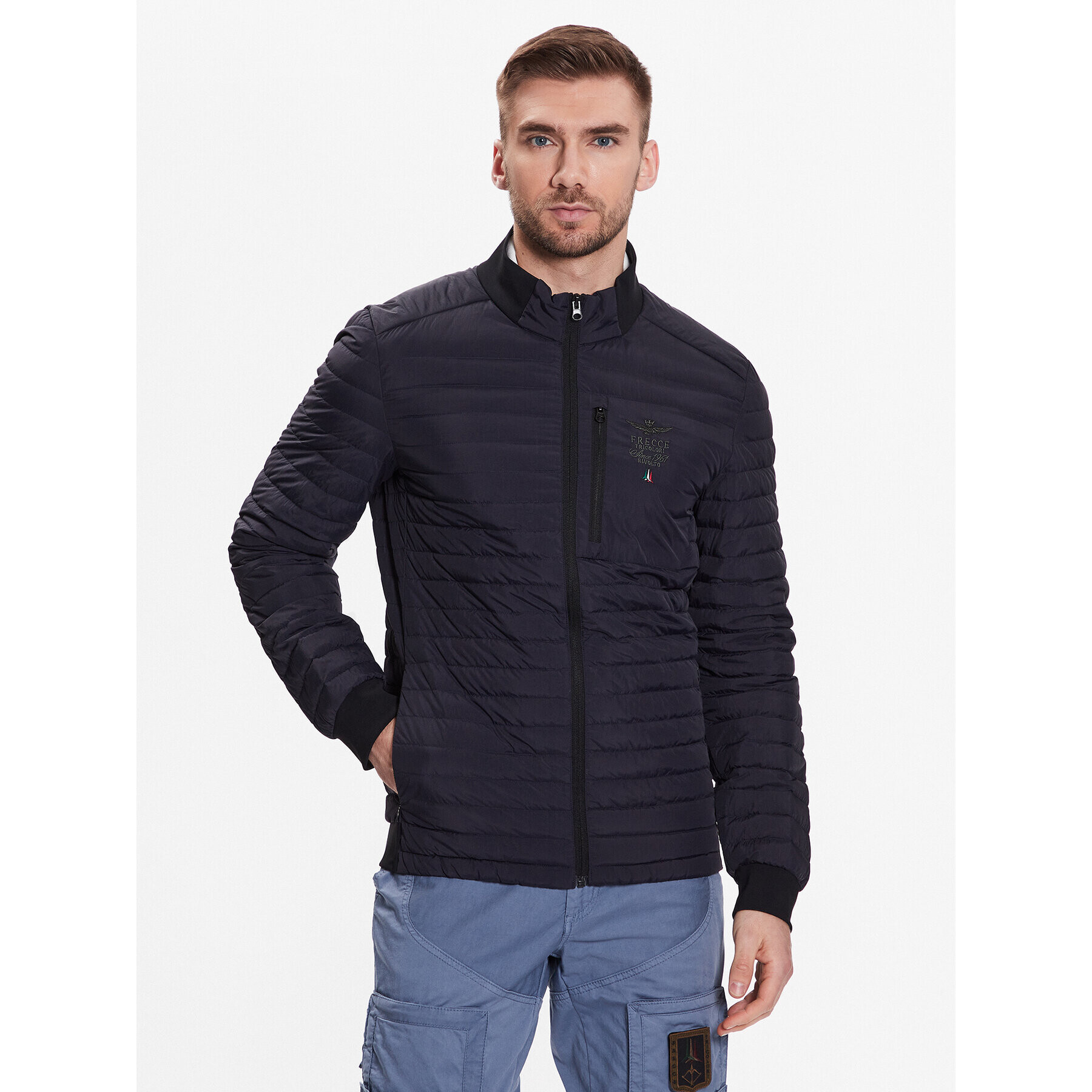 Aeronautica Militare Geacă 231AB2065CT3077 Bleumarin Regular Fit - Pled.ro