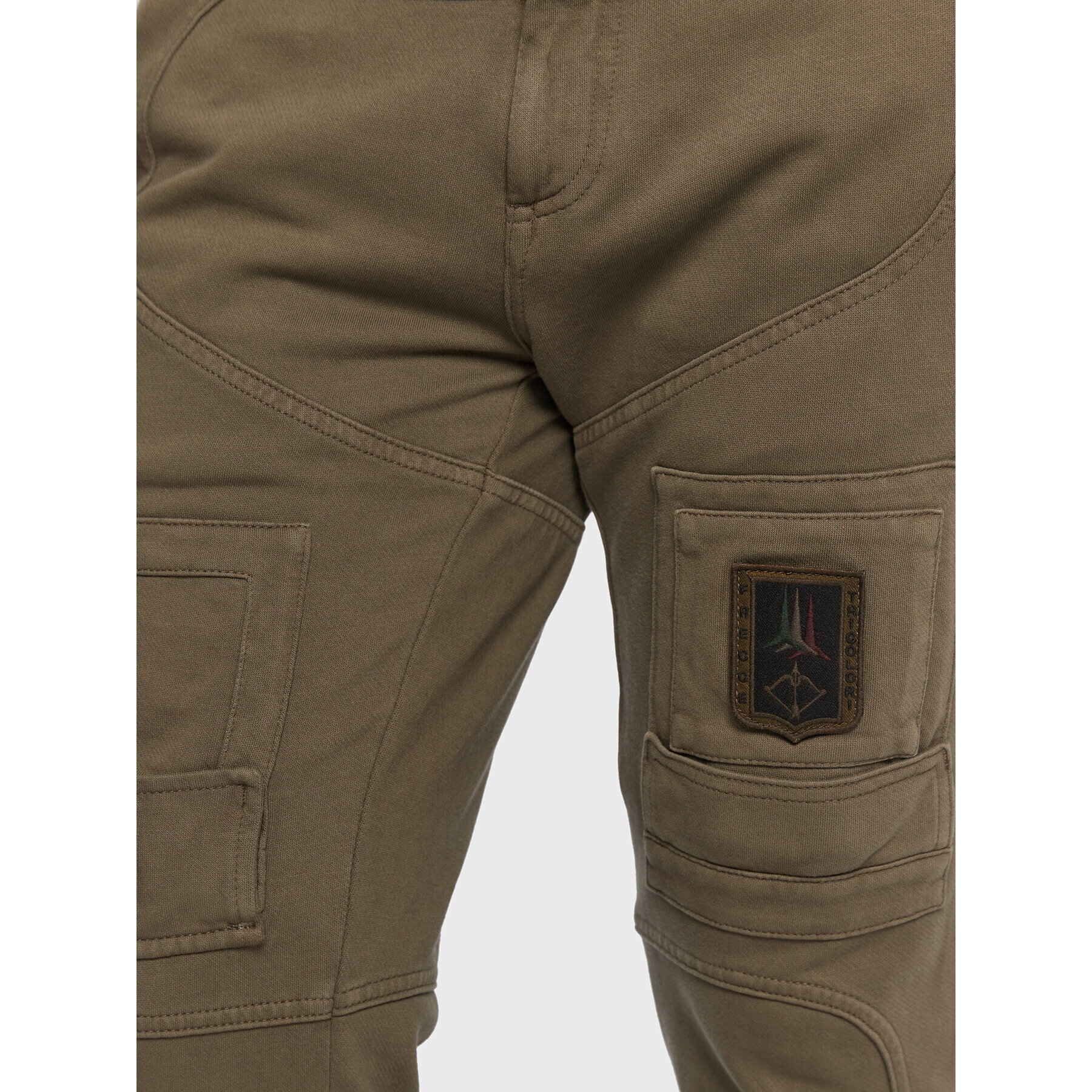 Aeronautica Militare Joggers 222PF743J505 Verde Regular Fit - Pled.ro