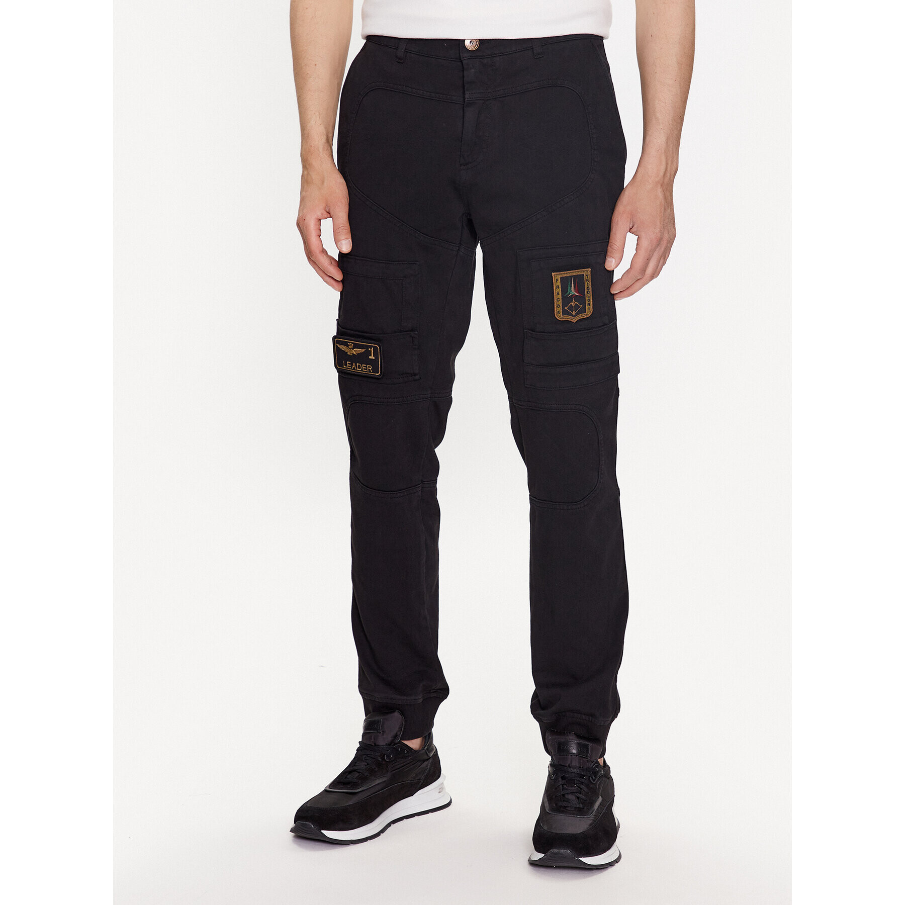 Aeronautica Militare Joggers 231PF743J217 Negru Regular Fit - Pled.ro