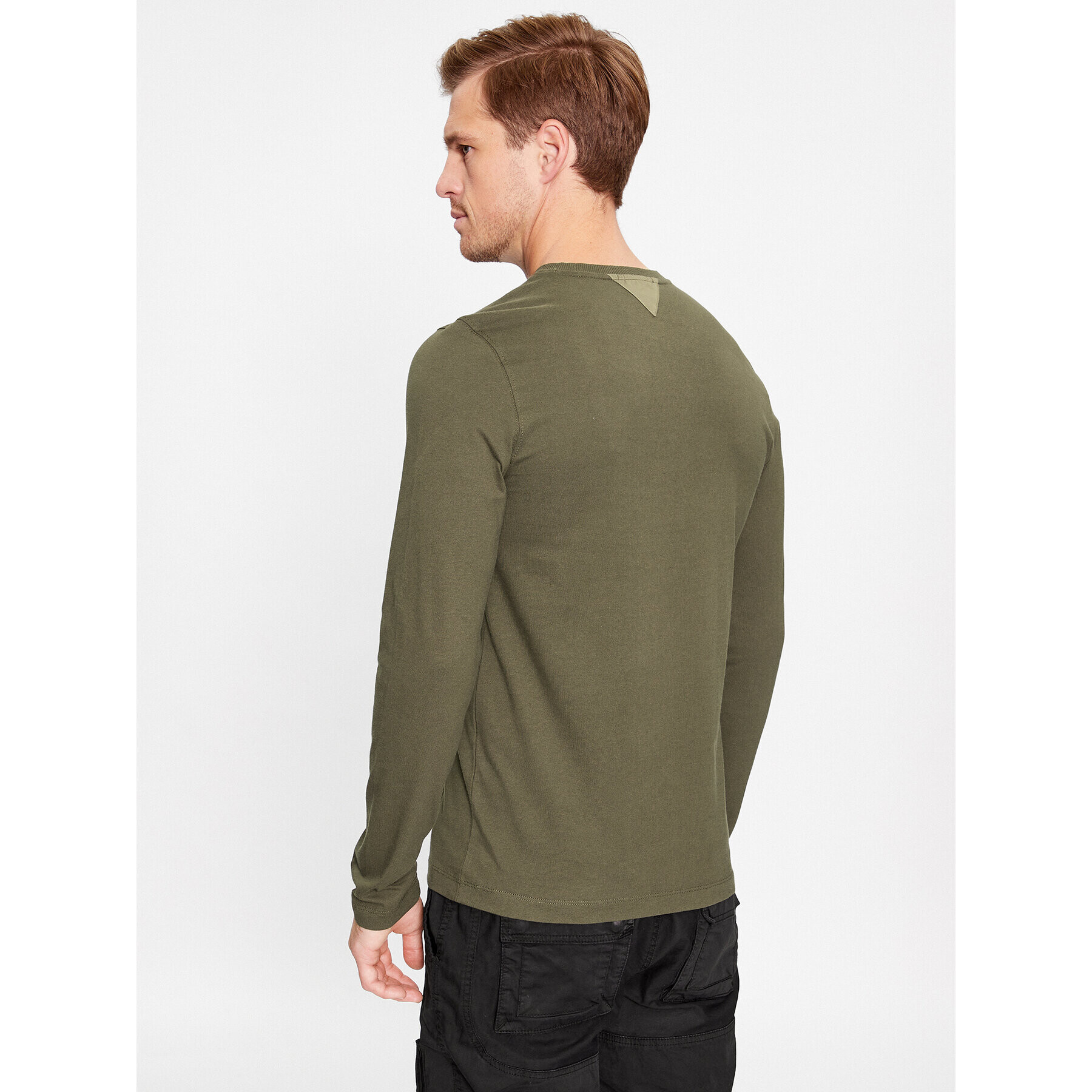 Aeronautica Militare Longsleeve 232TS2185J609 Verde Regular Fit - Pled.ro