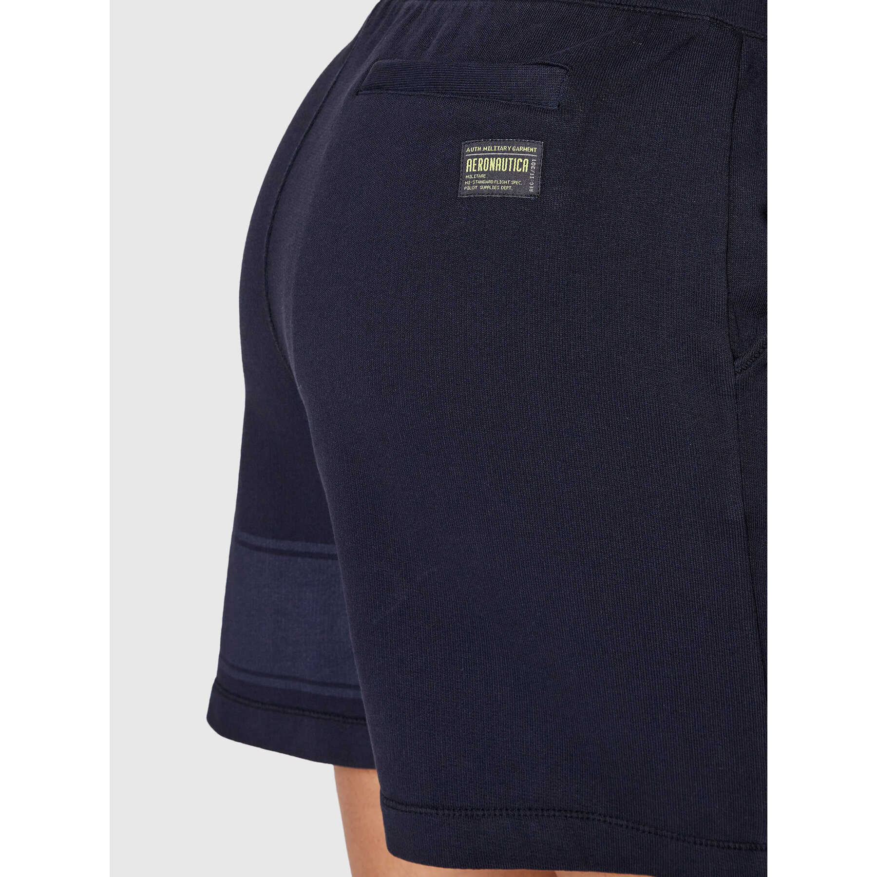 Aeronautica Militare Pantaloni scurți sport 221BE134DF457 Bleumarin Regular Fit - Pled.ro