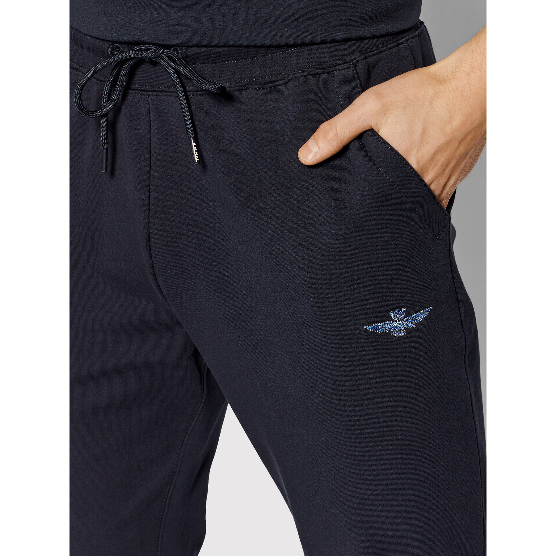 Aeronautica Militare Pantaloni trening 221PF850F459 Bleumarin Regular Fit - Pled.ro