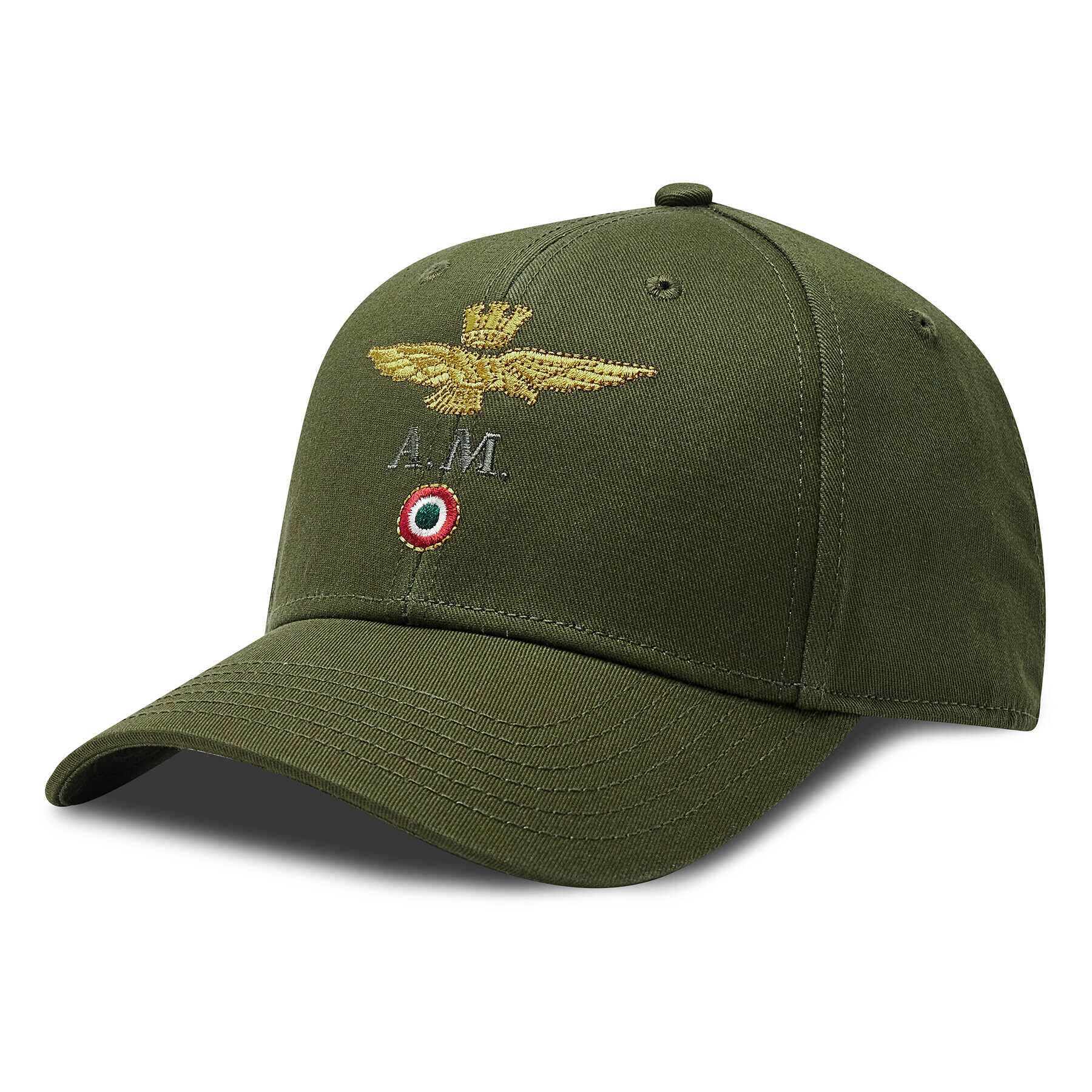 Aeronautica Militare Șapcă 222HA1100CT2848 Verde - Pled.ro