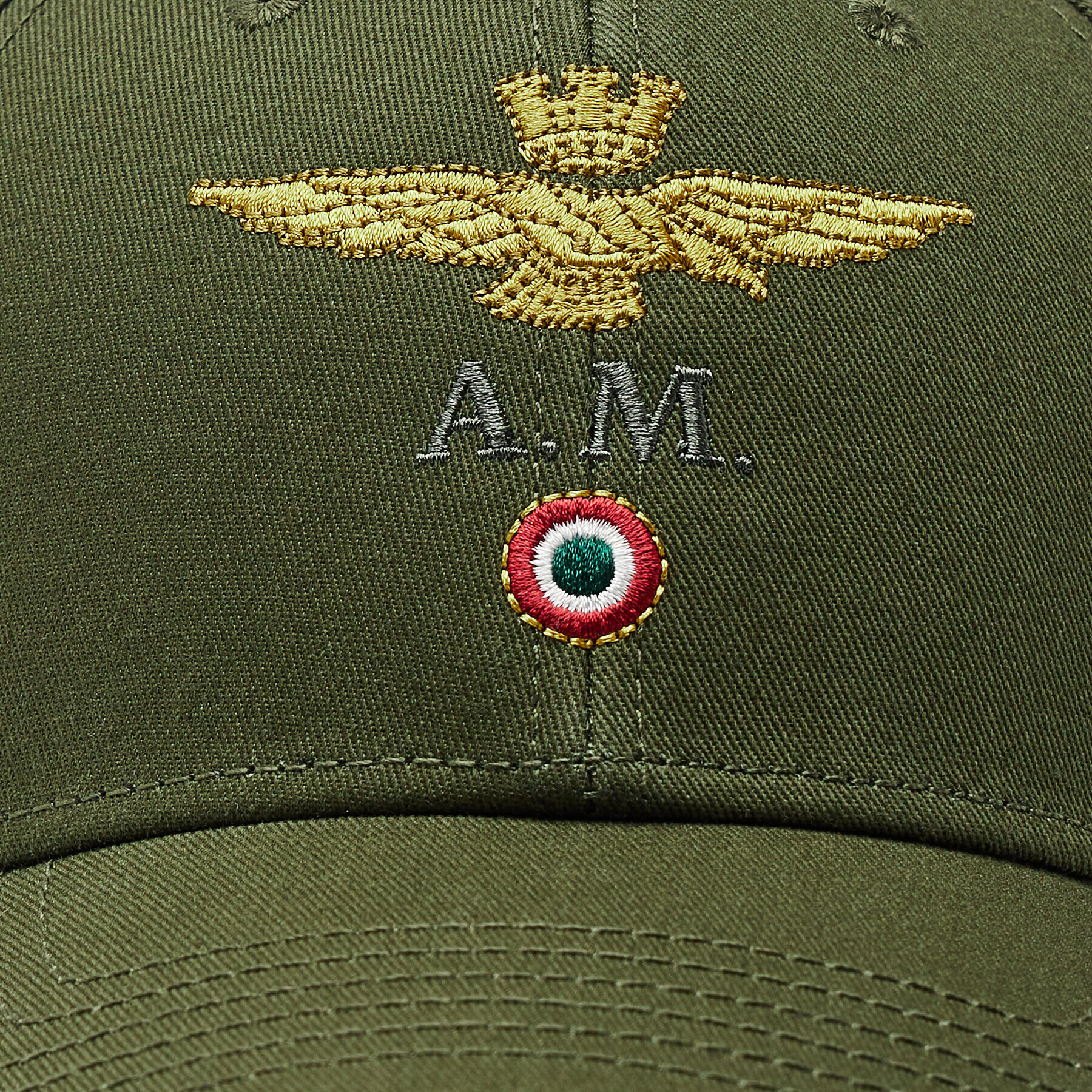 Aeronautica Militare Șapcă 222HA1100CT2848 Verde - Pled.ro