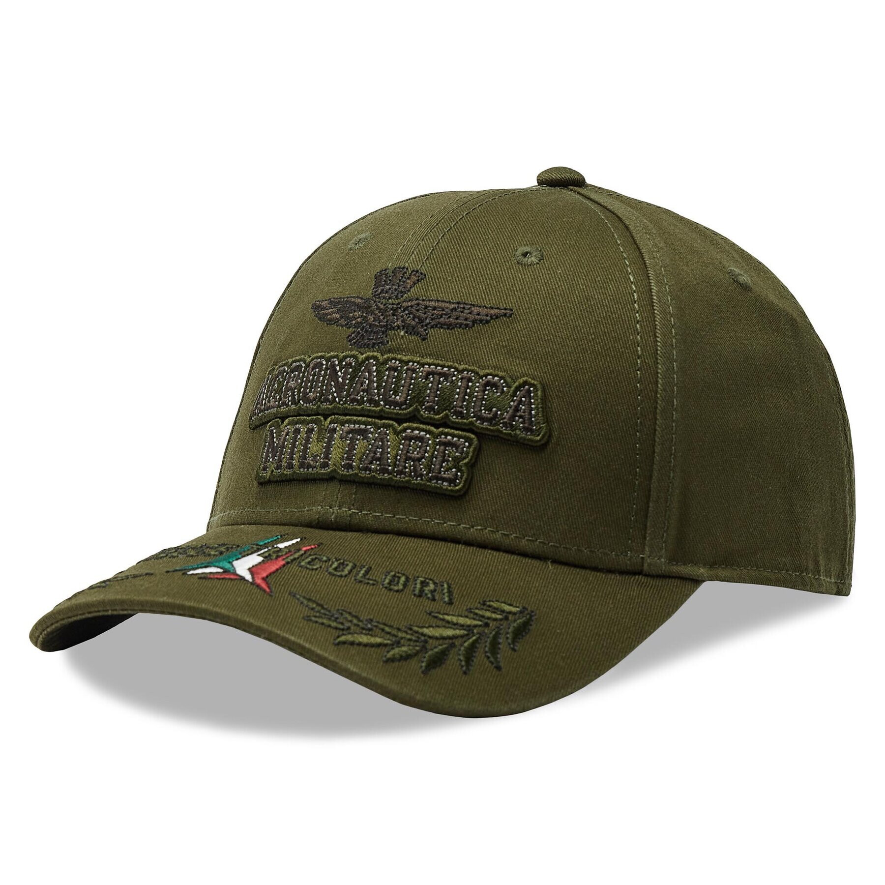 Aeronautica Militare Șapcă 222HA1104CT2261 Verde - Pled.ro