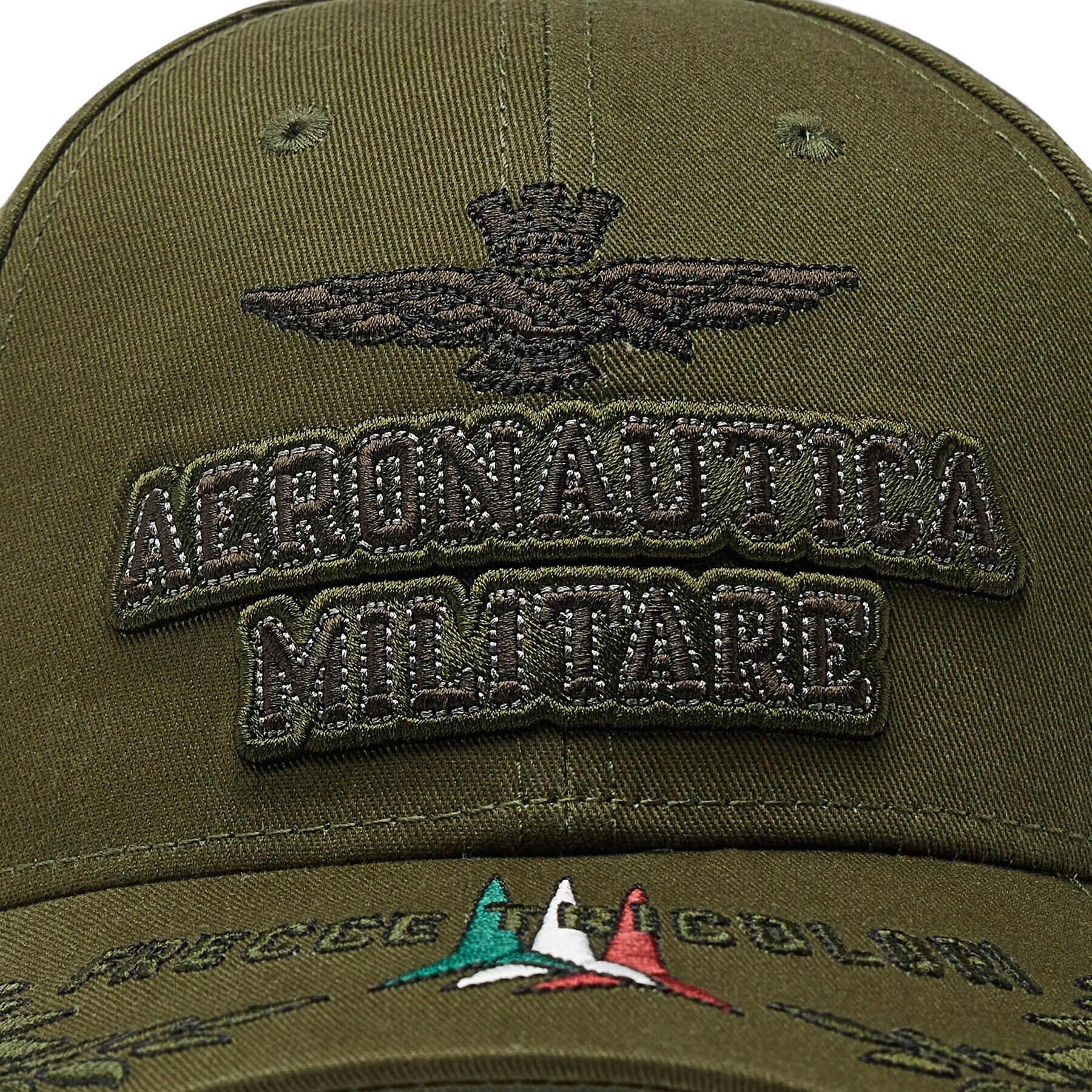 Aeronautica Militare Șapcă 222HA1104CT2261 Verde - Pled.ro