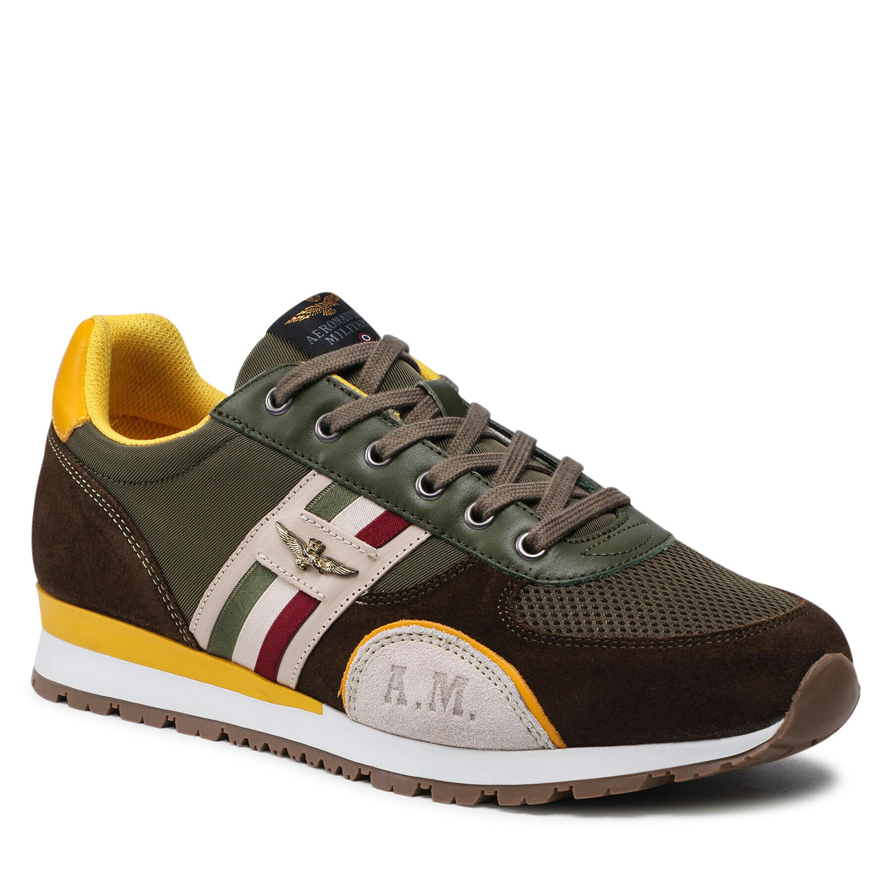 Aeronautica Militare Sneakers 221SC190CT2947 Verde - Pled.ro