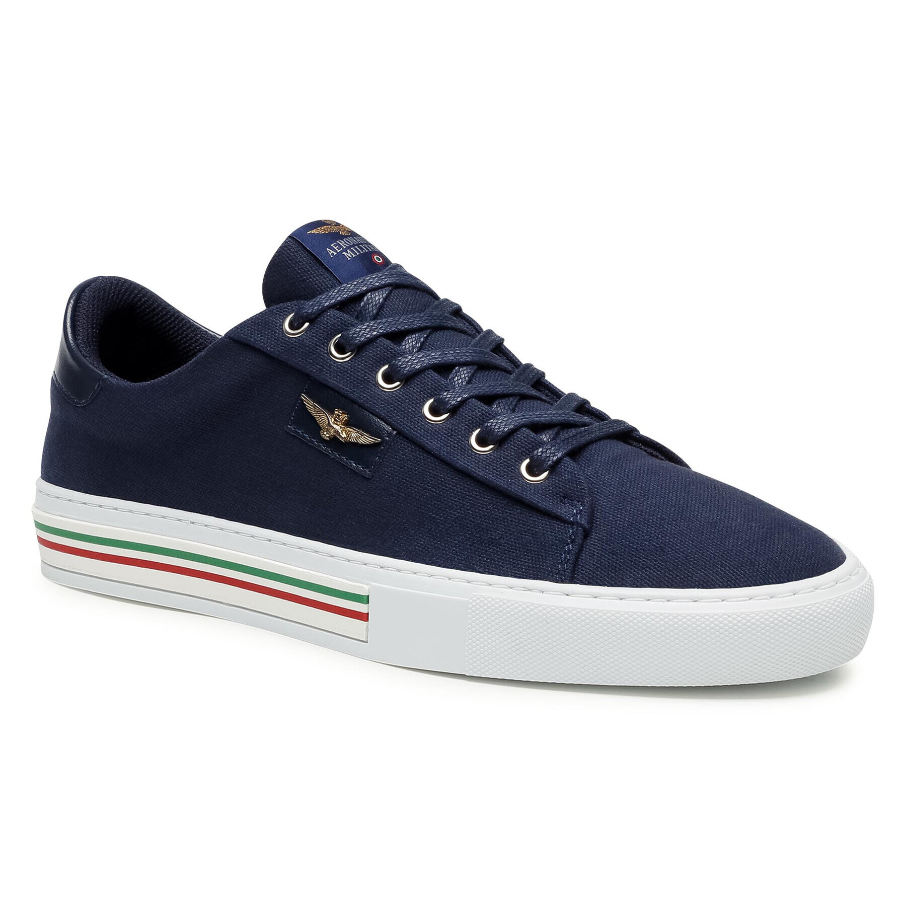 Aeronautica Militare Teniși Scarpa Tennis 211SC201CT2861 Bleumarin - Pled.ro